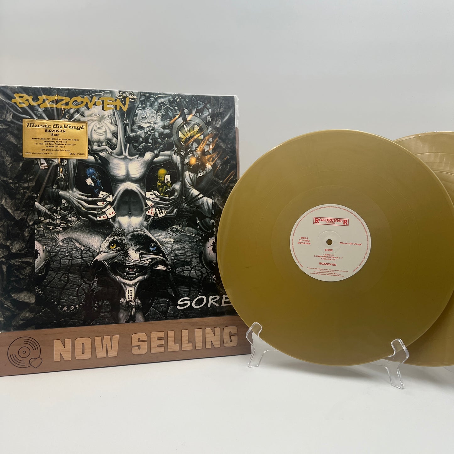 Buzzoven - Sore Vinyl LP Reissue Numbered Gold Buzzov•en