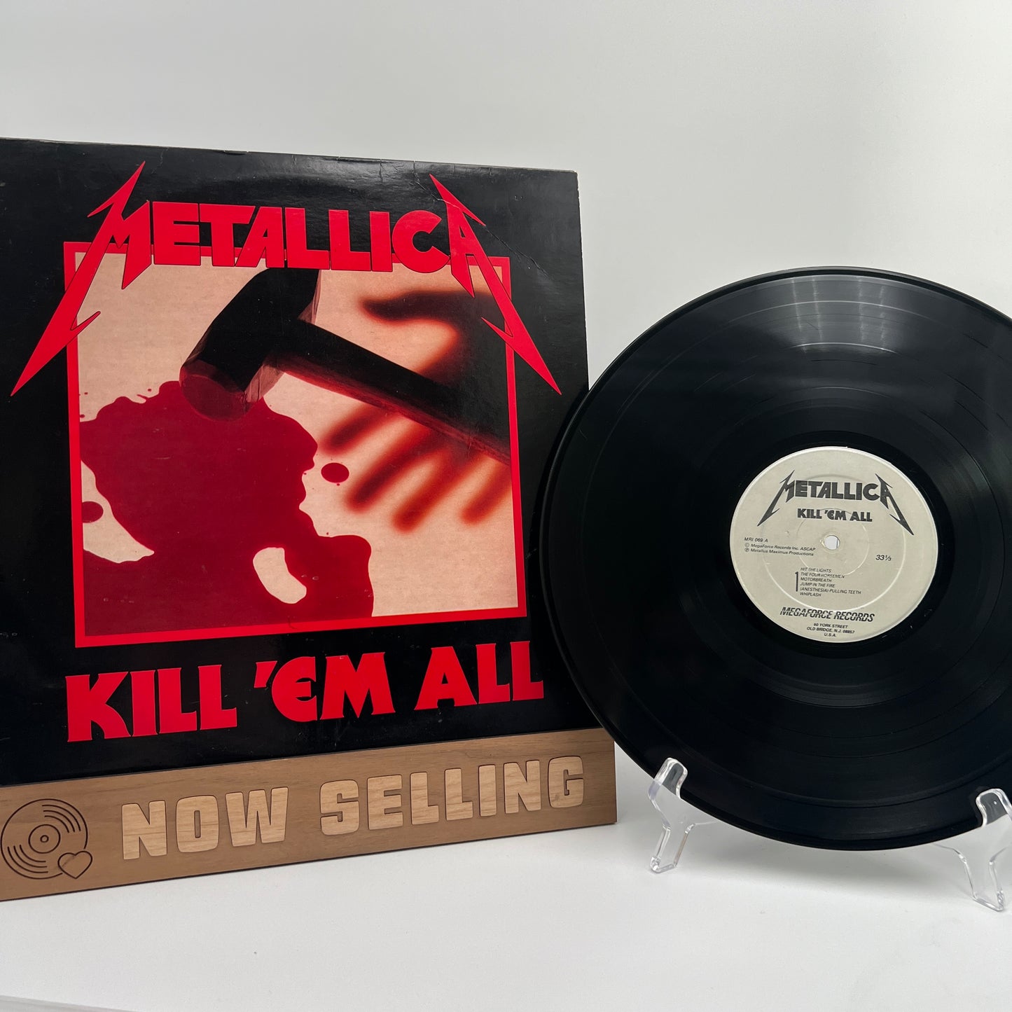 Metallica - Kill 'Em All Vinyl LP Original 1st Press Megaforce.