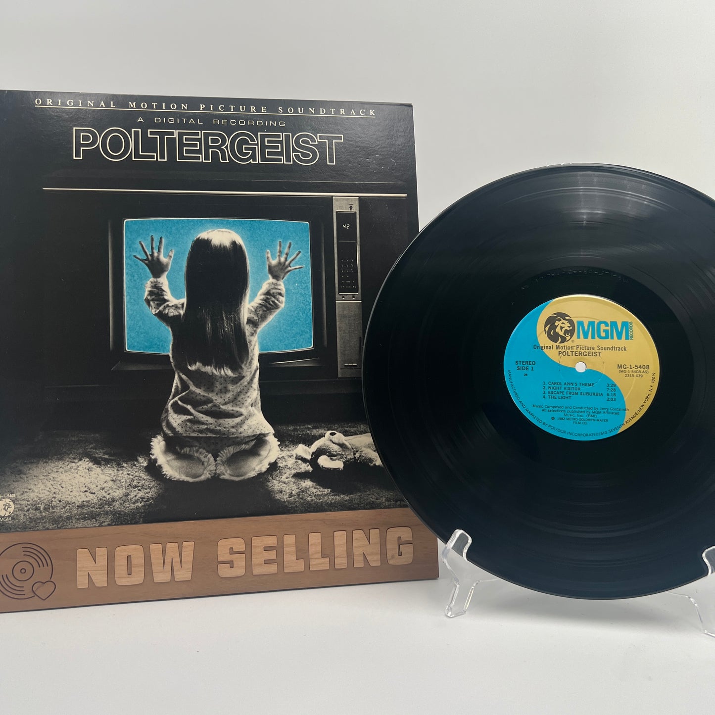 Poltergeist Soundtrack Vinyl LP Original 1st Press Jerry Goldsmith