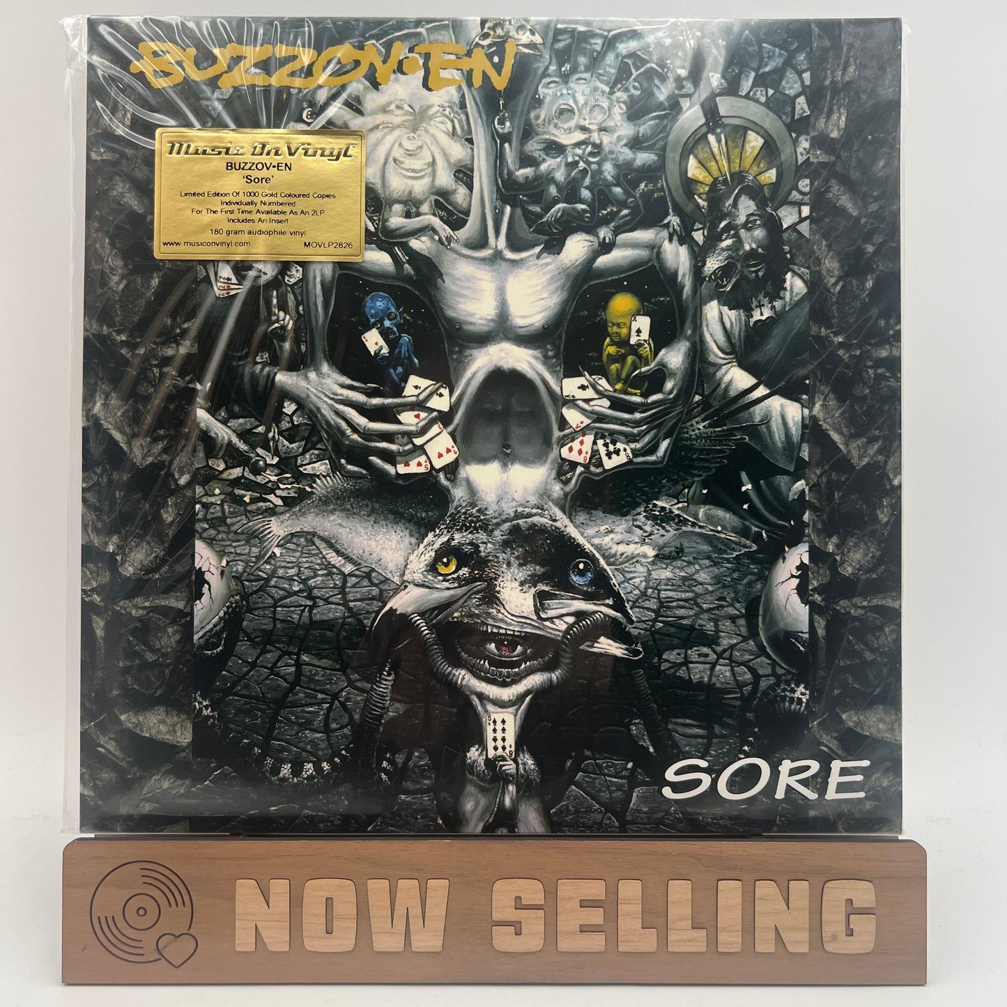Buzzoven - Sore Vinyl LP Reissue Numbered Gold Buzzov•en
