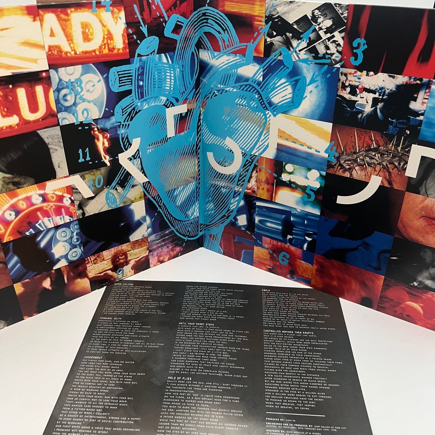 Cave In - Until Your Heart Stops Vinyl LP Orange w/ Black Swirls RSD 2013