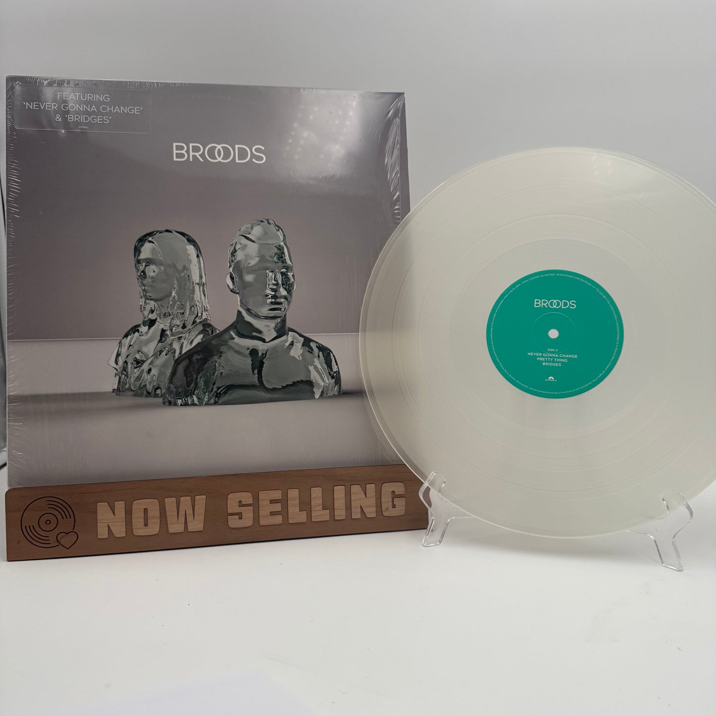 Broods - Broods Self Titled Vinyl EP Clear w/ Embossed Cover Polydor