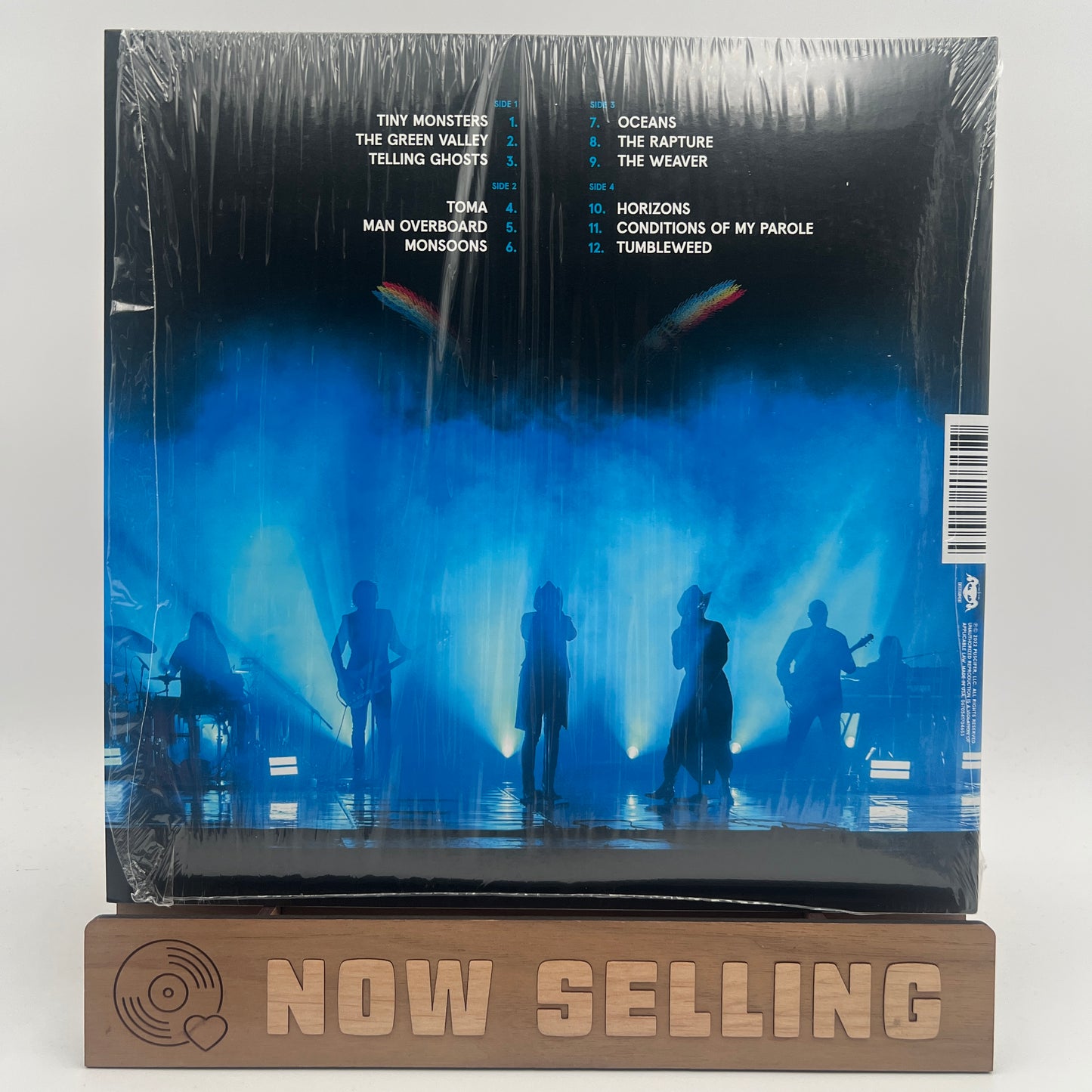 Puscifer - Parole Violator Vinyl LP Blue Opaque Signed by Carina and Mat!