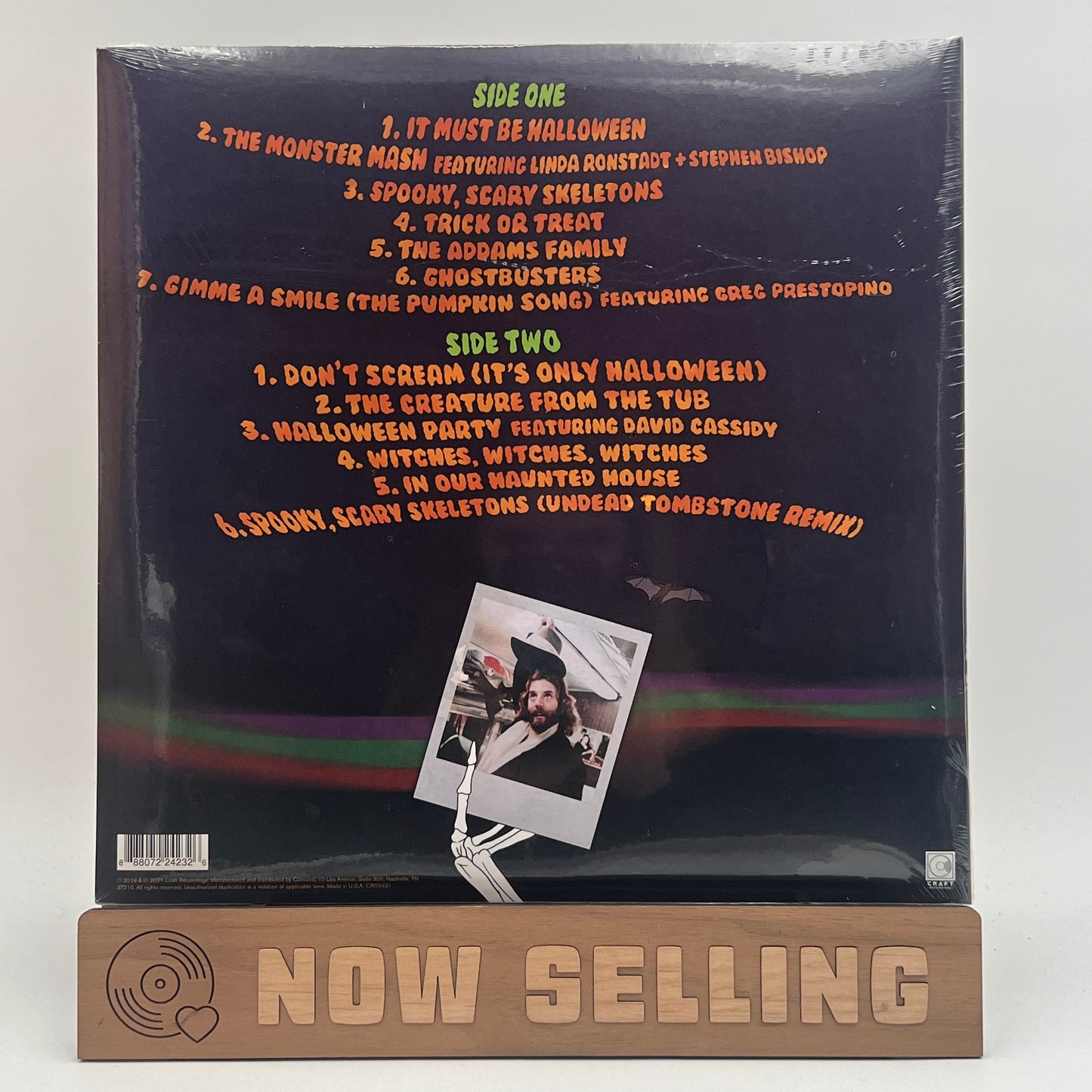 Andrew Gold's Halloween Howls Vinyl LP Reissue SEALED Spooky, Scary Skeletons