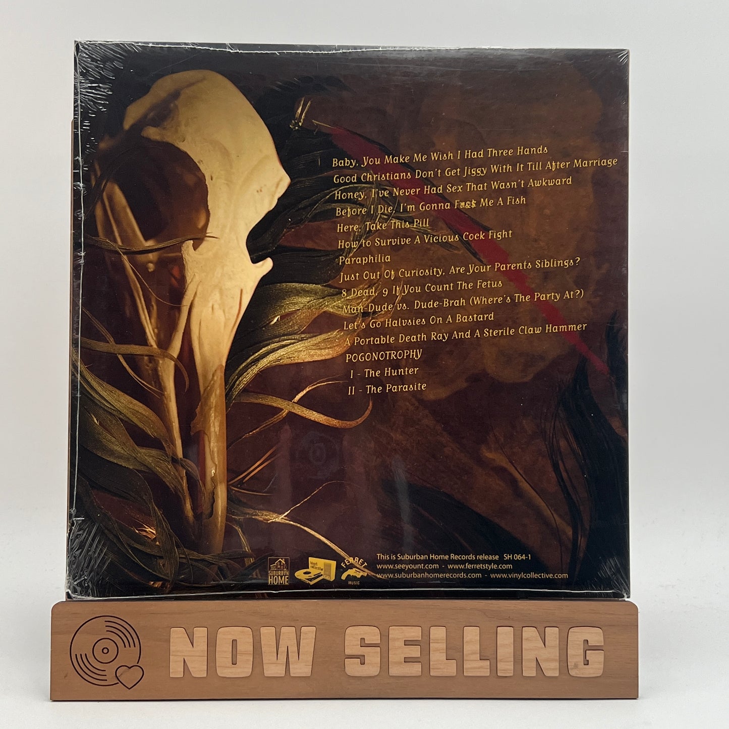 See You Next Tuesday - Parasite Vinyl LP Milky Clear Gold Splatter SEALED