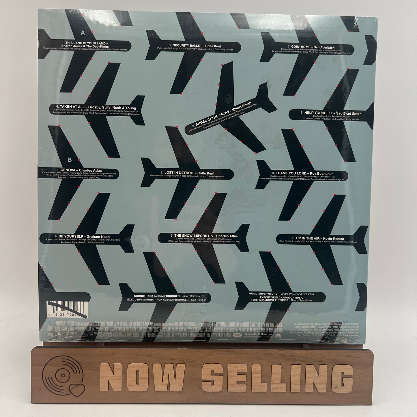 Up In The Air Soundtrack Vinyl LP Blue Translucent SEALED