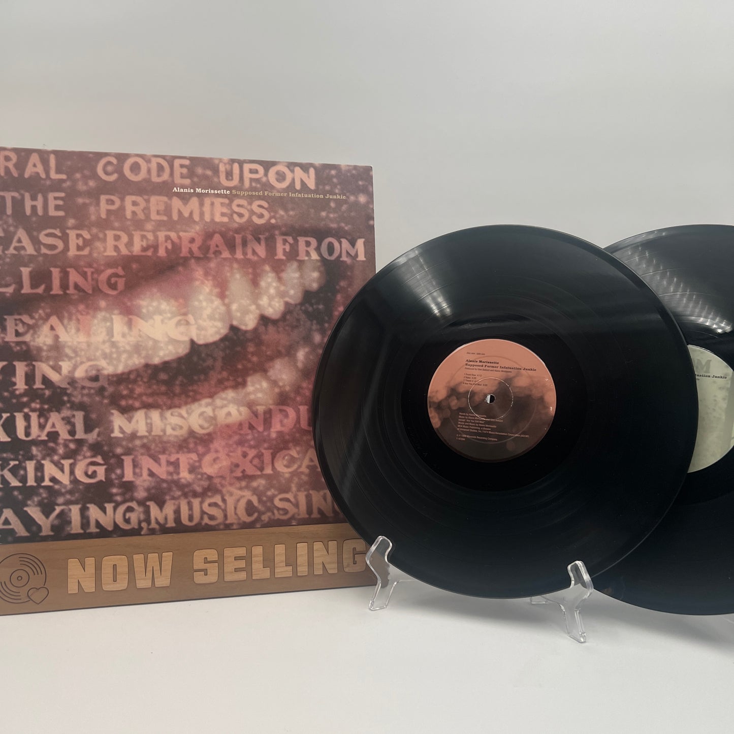 Alanis Morissette - Supposed Former Infatuation Junkie Vinyl LP Original 1st Press