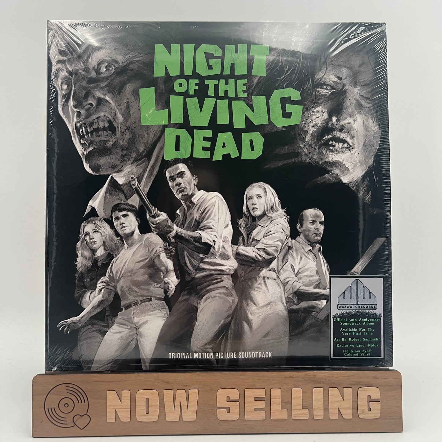 Night Of The Living Dead Soundtrack Vinyl LP Clear Smoke SEALED