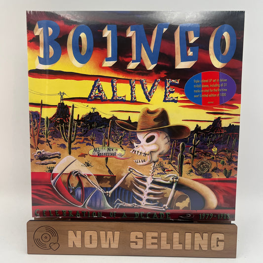 Oingo Boingo - Boingo Alive 1979-1988 Vinyl 3 LP Red Blue Purple SEALED