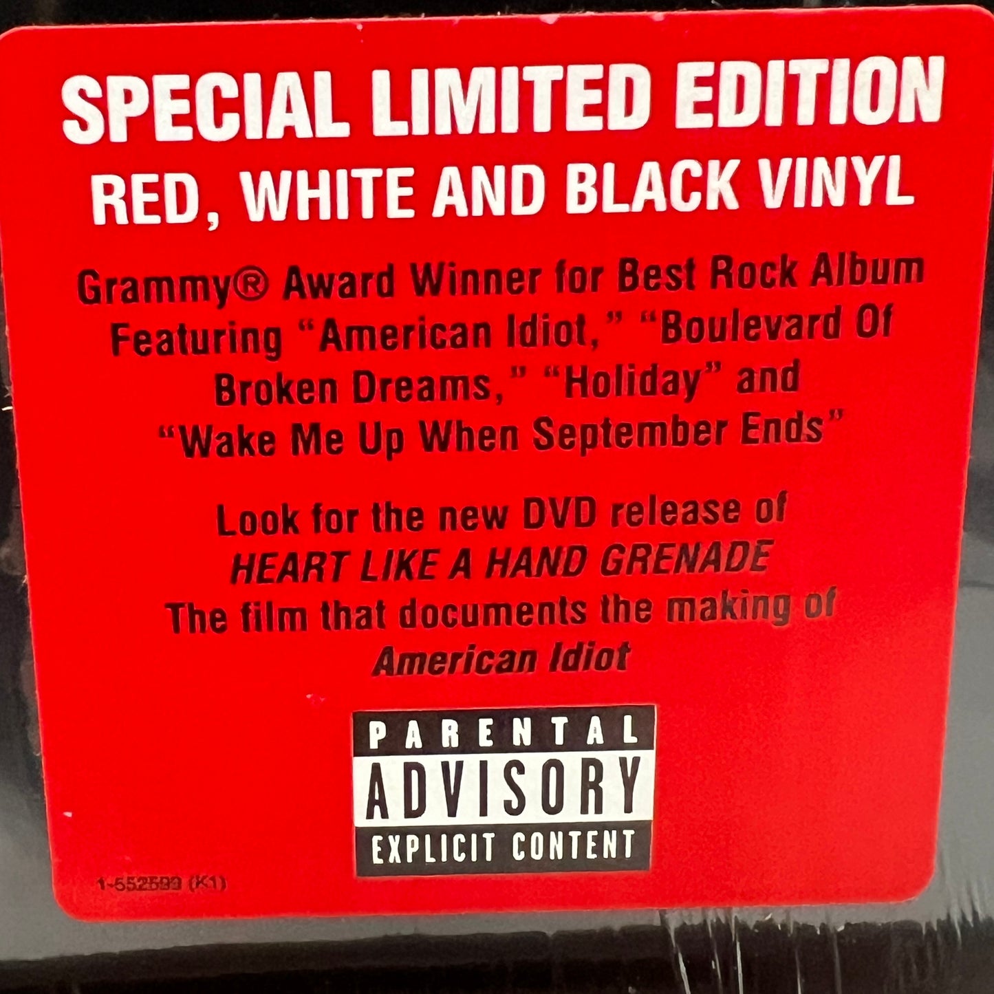 Green Day - American Idiot Vinyl LP Red / Black & White / Black Swirl SEALED Record Store Day