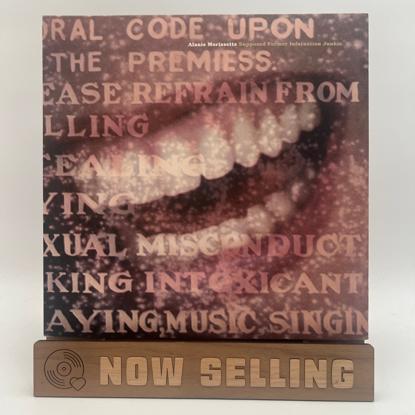 Alanis Morissette - Supposed Former Infatuation Junkie Vinyl LP Original 1st Press