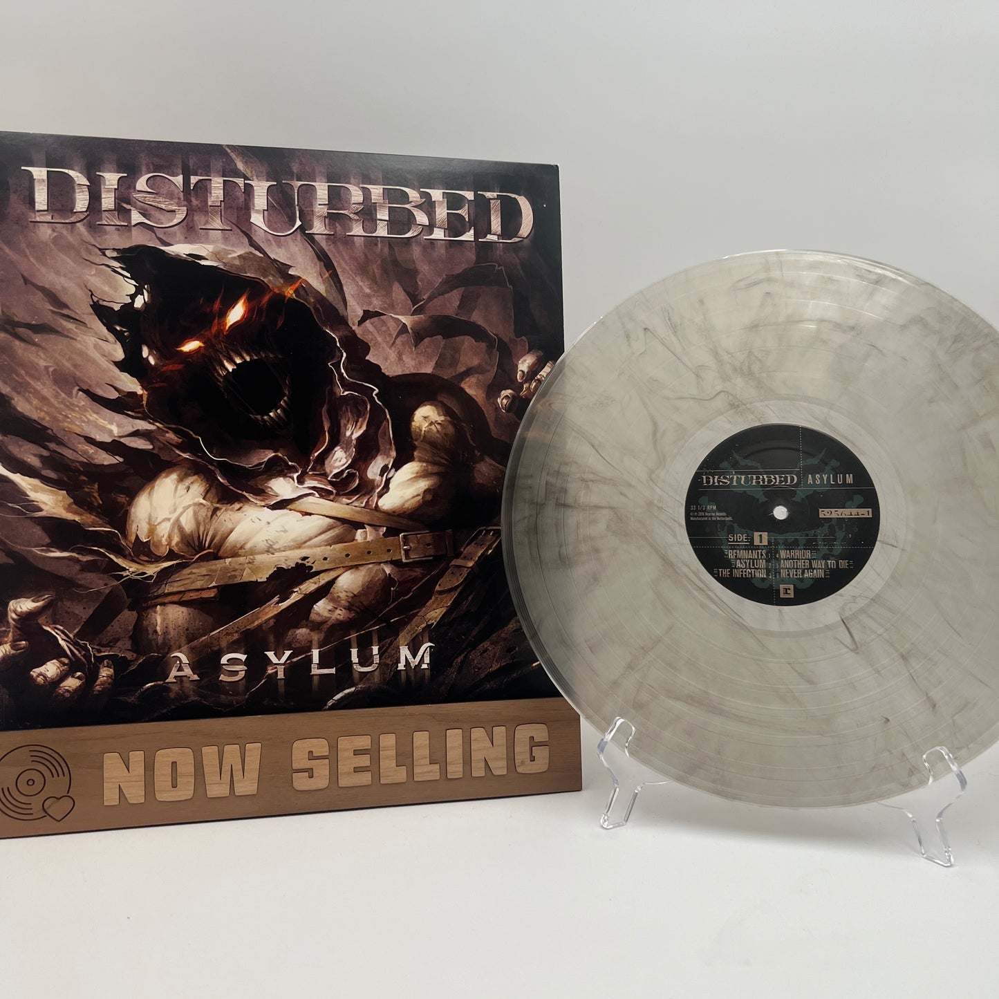 Disturbed - Asylum Vinyl LP Clear Black