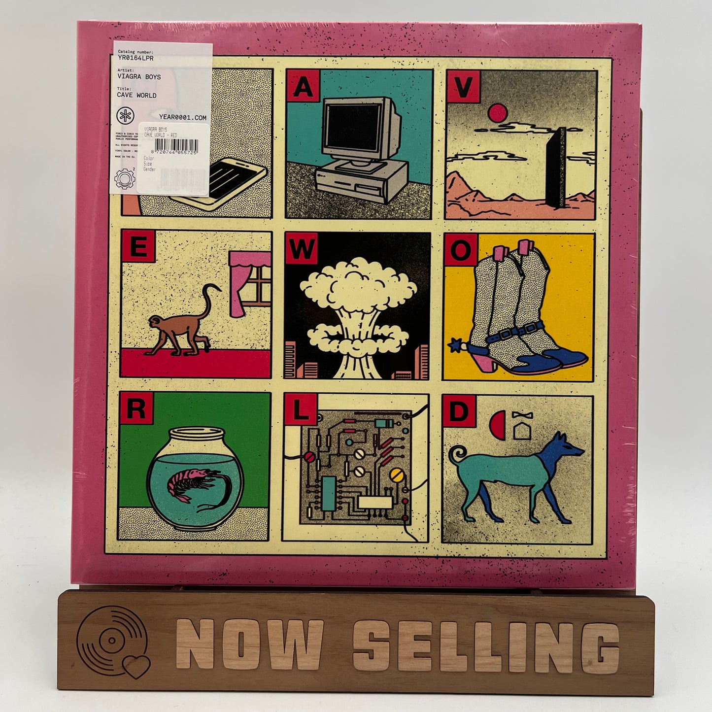 Viagra Boys - Cave World Vinyl LP SEALED Red