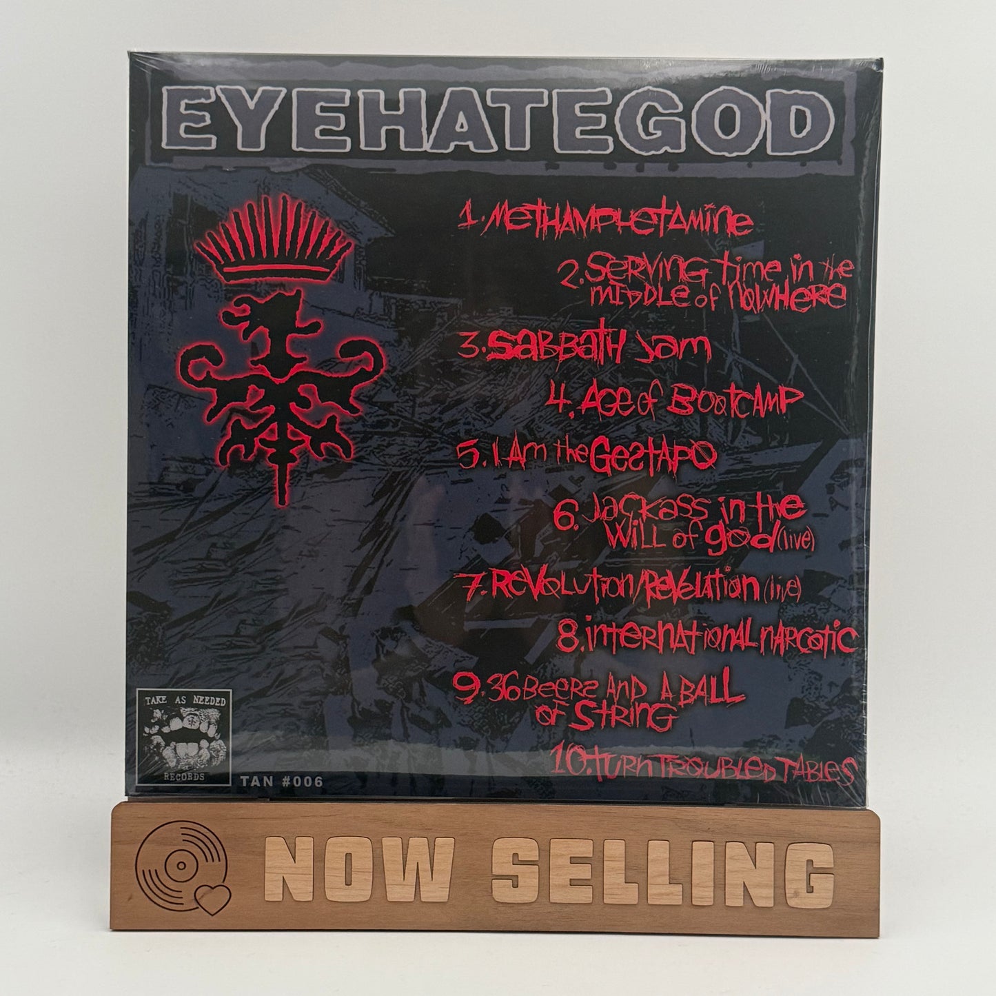 EyeHateGod - Preaching The "End-Time" Message Vinyl LP Splatter SEALED