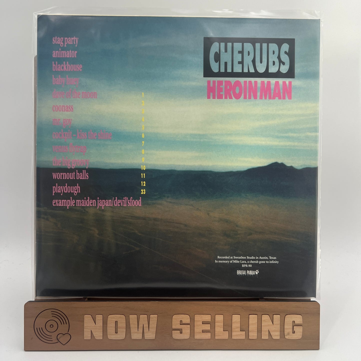 Cherubs - Heroinman Vinyl LP Hot Pink