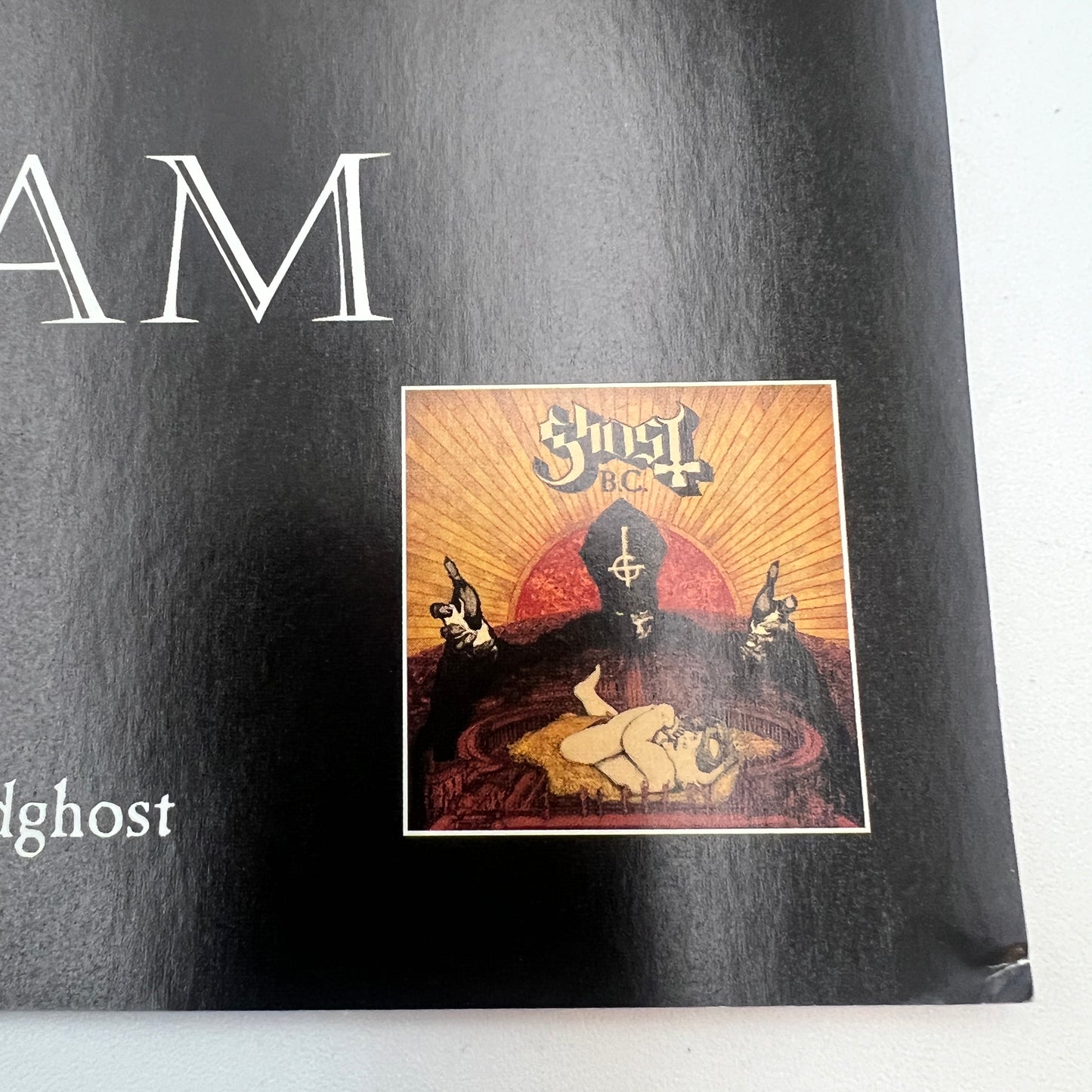 Ghost B.C. Band Infestissumam Promo Poster 11 x 17 w/ Sticker