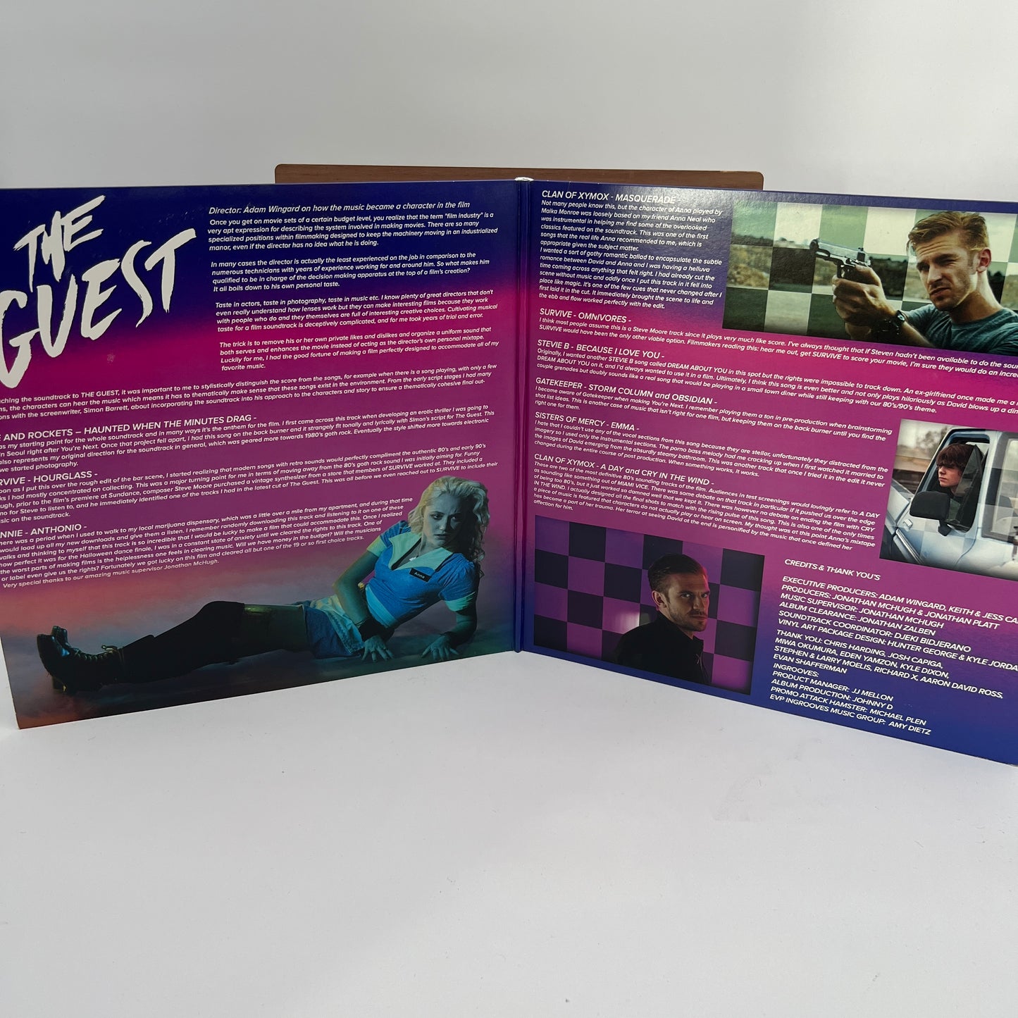 The Guest - Original Motion Picture Soundtrack Vinyl LP RSD Numbered