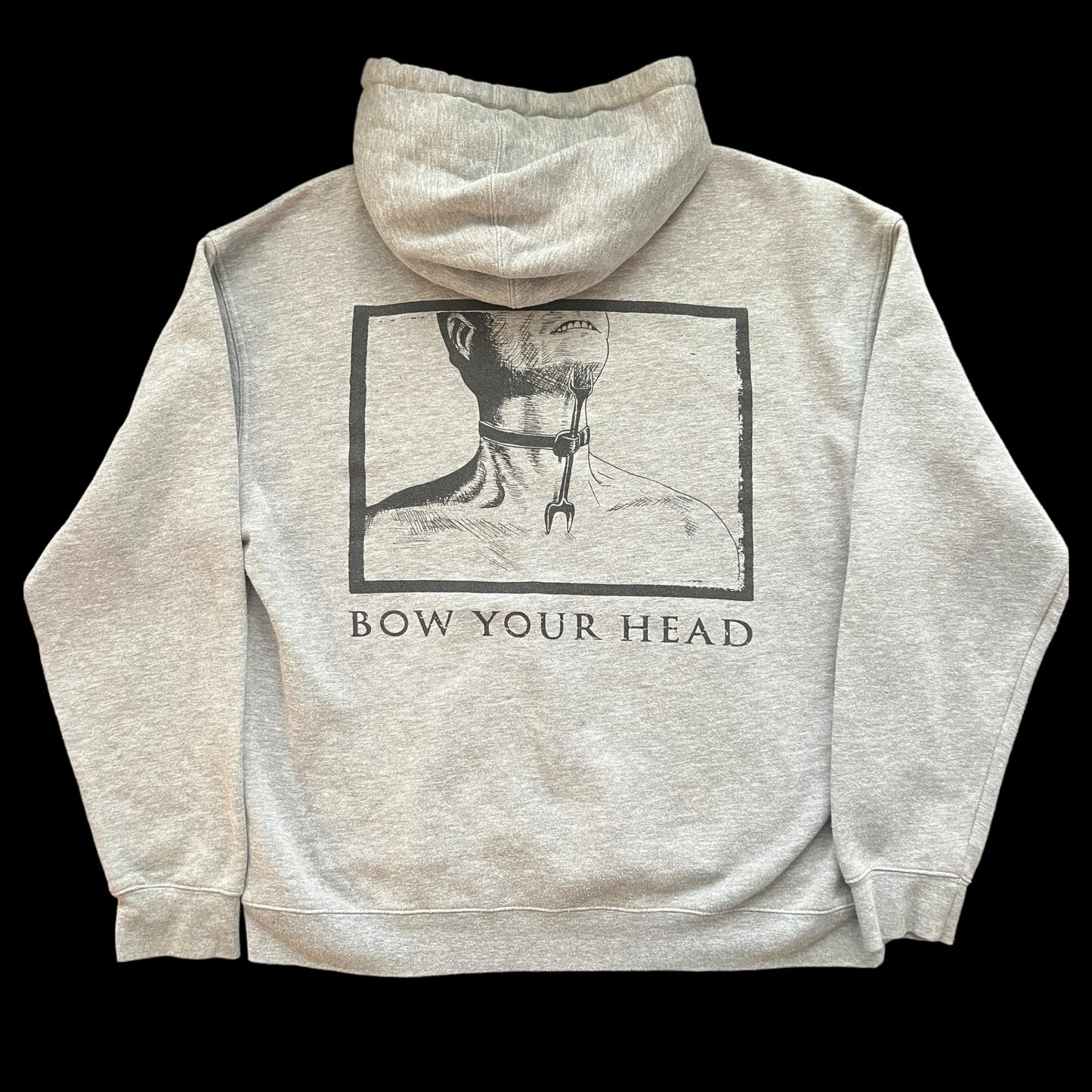 Power Trip Band Bow Your Head Pullover Hoodie Size XL
