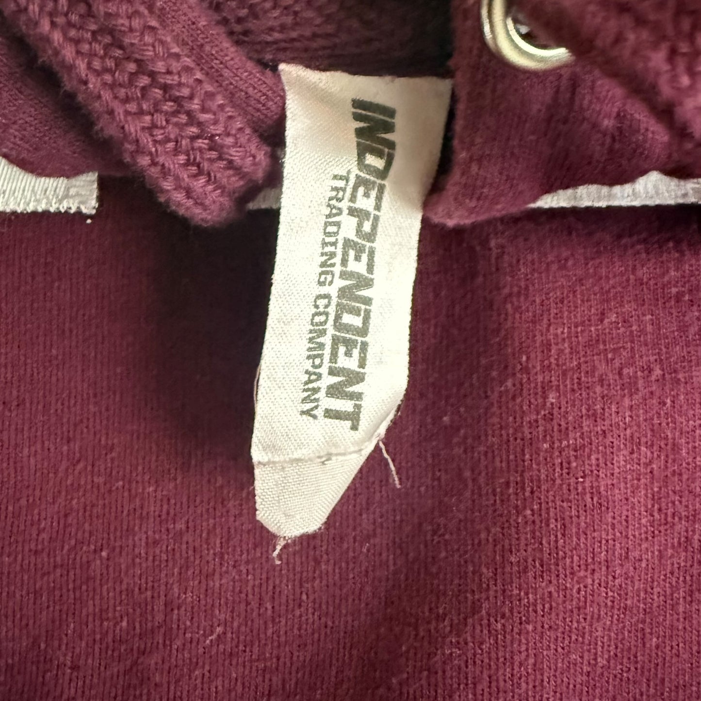Bane Hardcore Band Maroon Pullover Hoodie Size XL