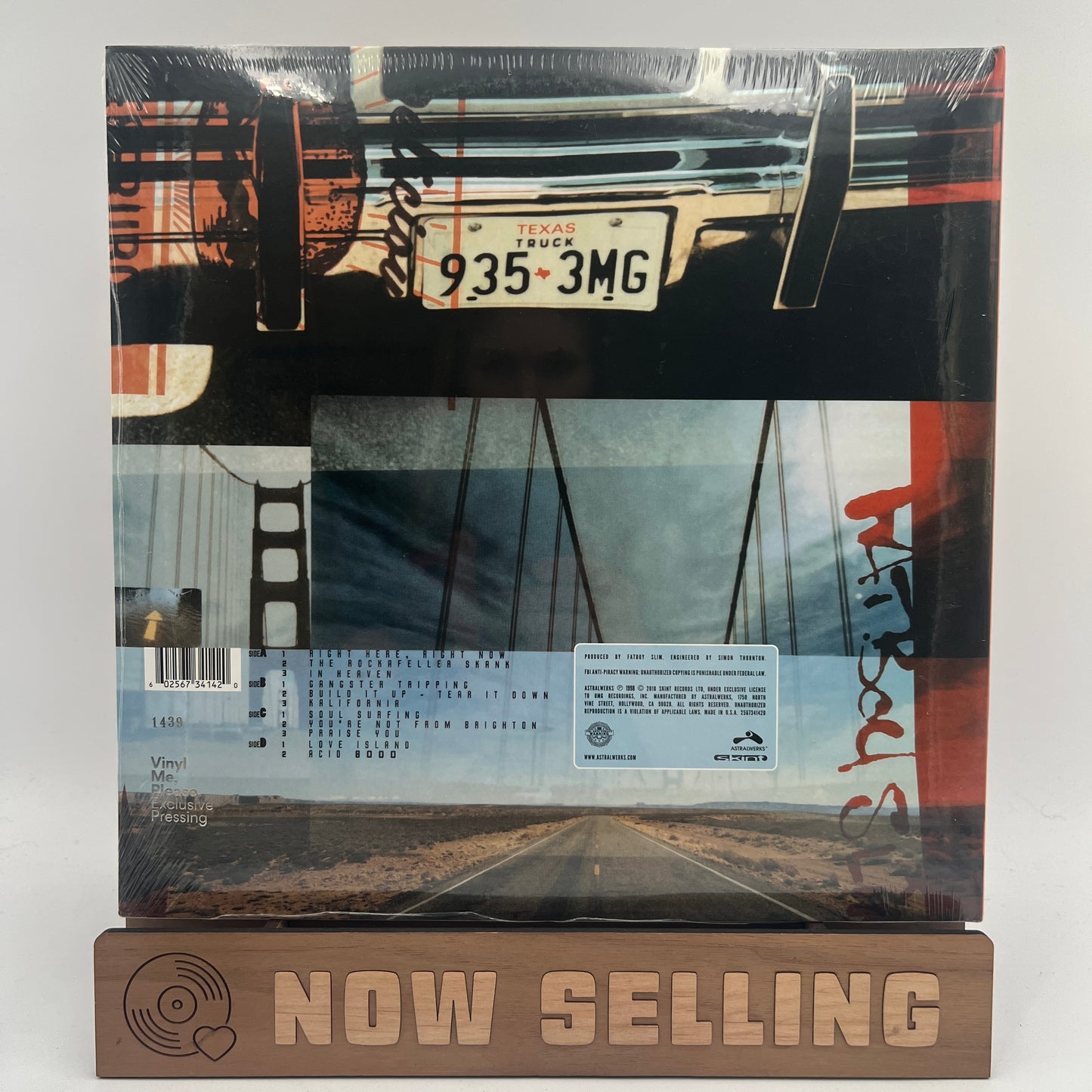 Fatboy Slim - You've Come A Long Way, Baby Vinyl LP VMP Sky Blue w/ Coffee Splatter