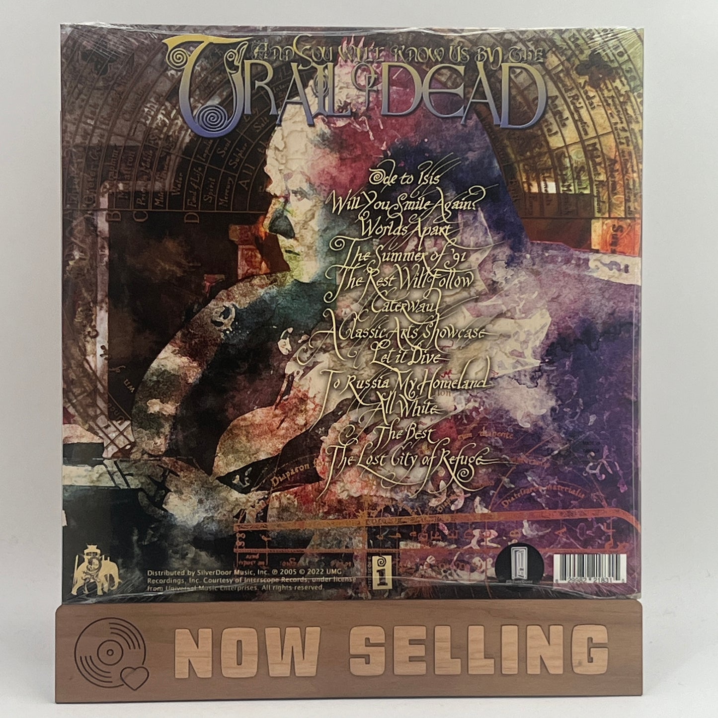 ...And You Will Know Us By The Trail Of Dead - Worlds Apart Vinyl LP Orange Translucent SEALED