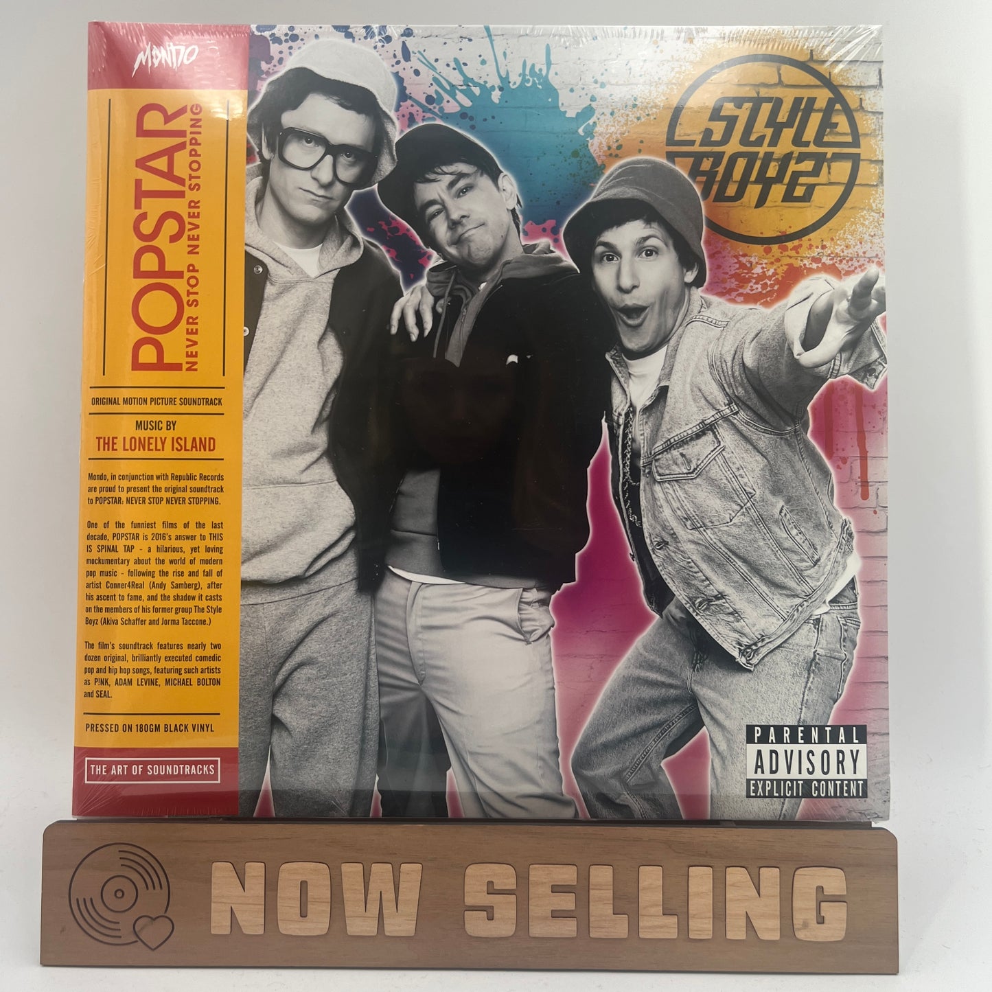 Lonely Island Popstar: Never Stop Never Stopping Soundtrack Vinyl LP Style Boyz SEALED