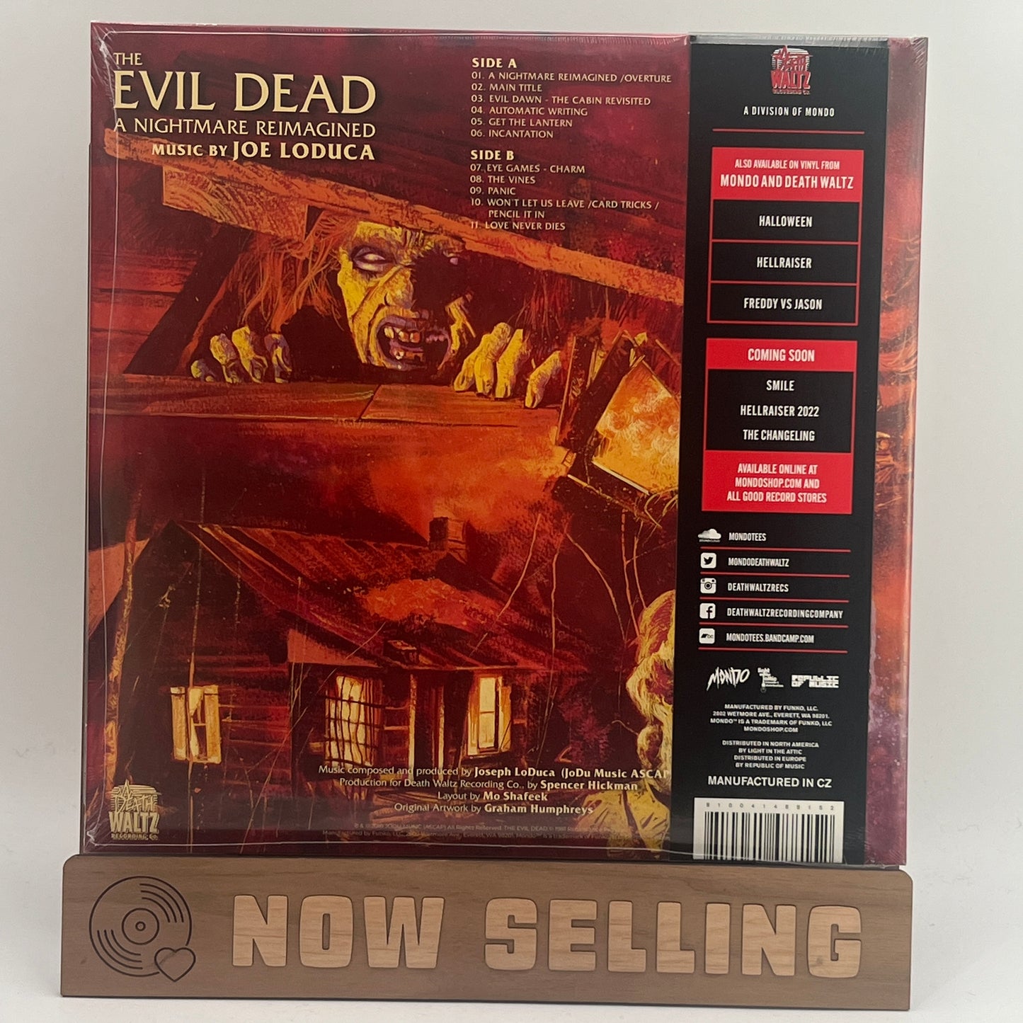 Evil Dead (A Nightmare Reimagined) Soundtrack Vinyl LP Eco SEALED Joseph LoDuca