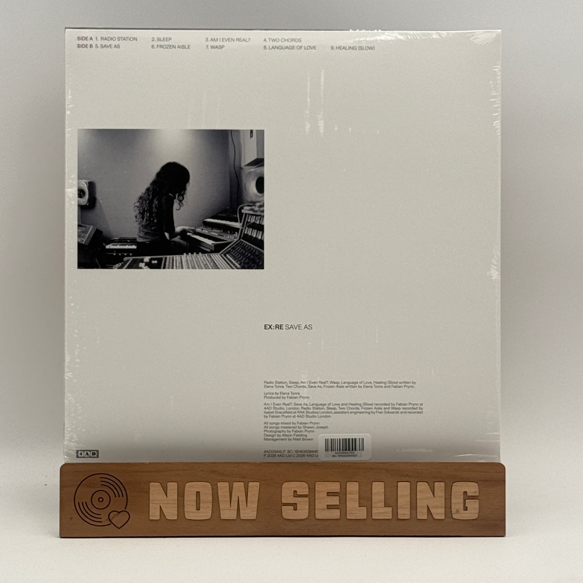 Ex:Re - Save As Vinyl LP Grey Eco-Mix SEALED