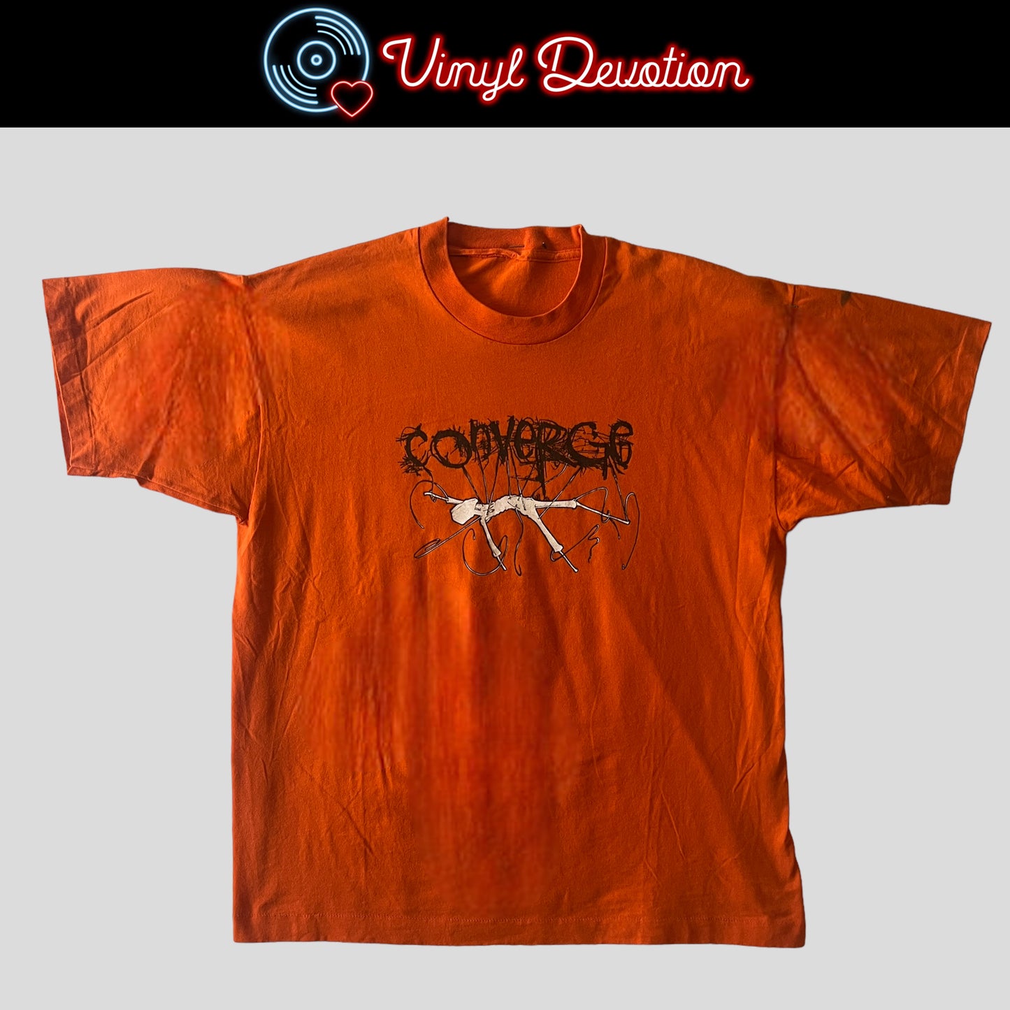 Converge Band Petitioning The Empty Sky 1996 Vintage T-Shirt Size XL
