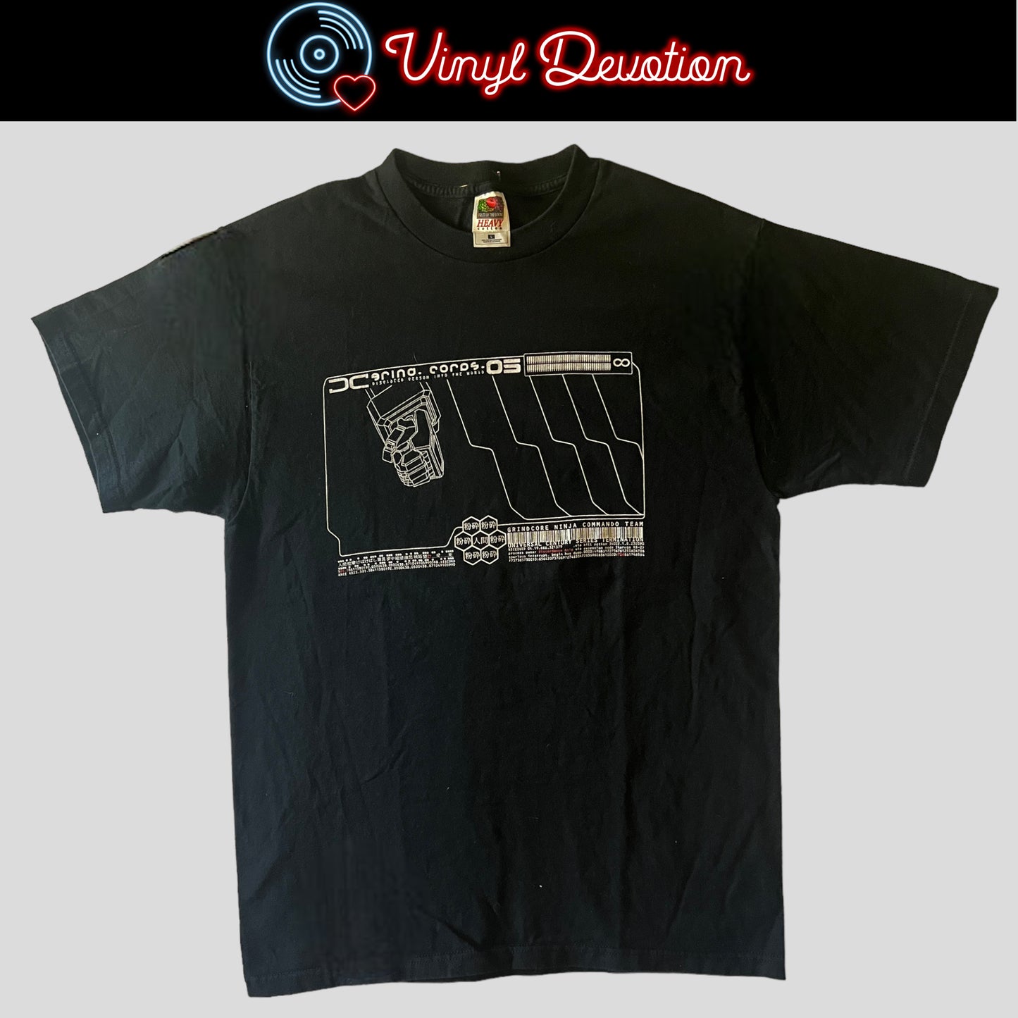 Discordance Axis Band Grind Corps Vintage T-Shirt Size L