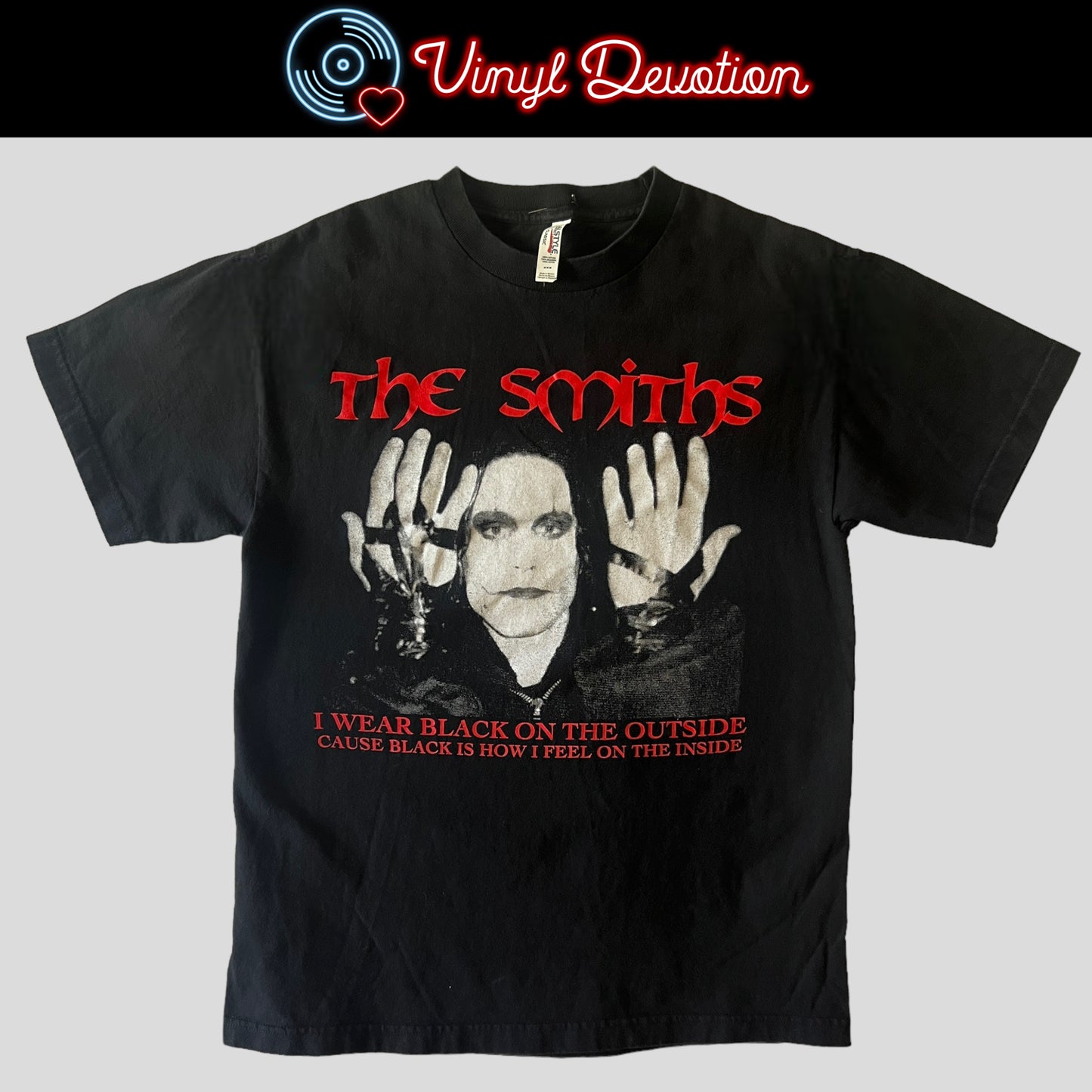 The Smiths Band The Crow Mashup T-Shirt Size M