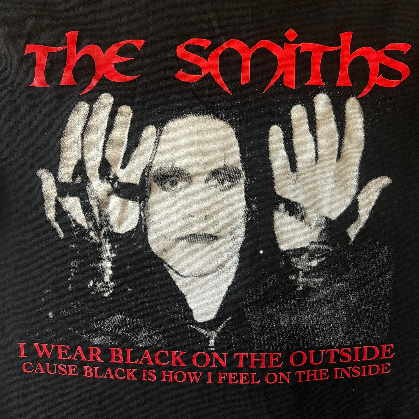 The Smiths Band The Crow Mashup T-Shirt Size M