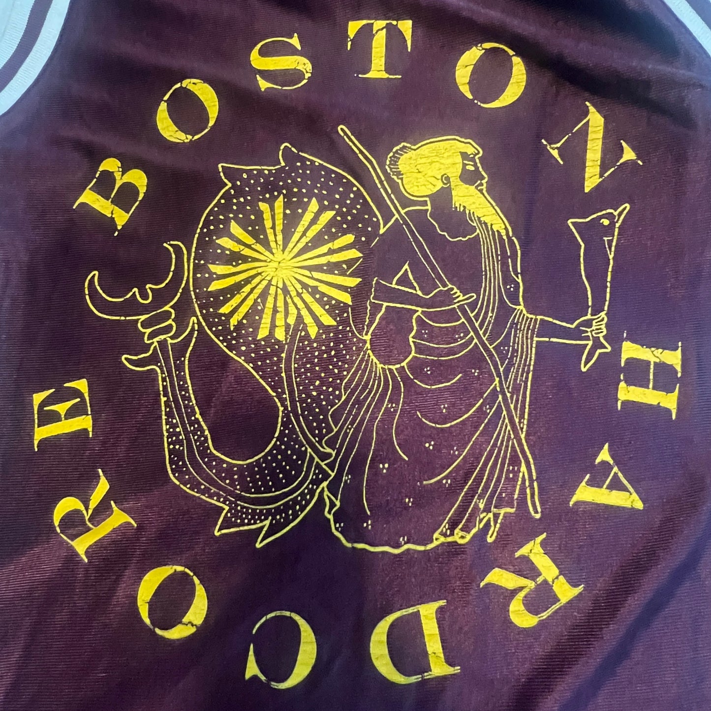 Shipwreck - Shipwreck AD Vintage Tank Top/Jersey Maroon Size L
