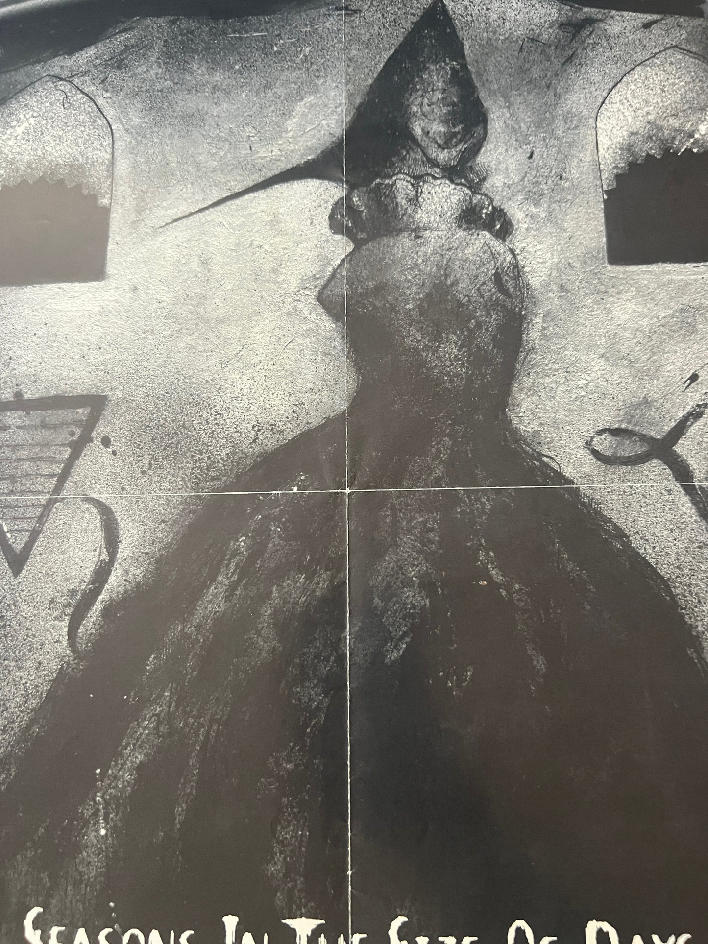 Integrity - Seasons in the Size of Days Vintage 1997 Promo Poster Victory Records 18 x 24 inches