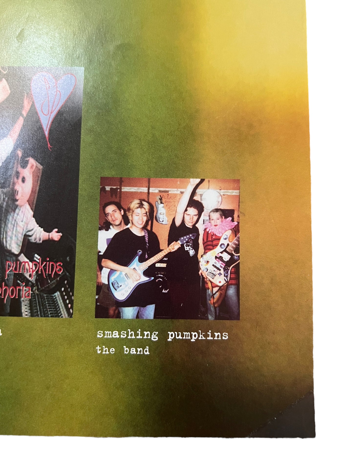 Smashing Pumpkins - Pisces Iscariot Vintage 1994 Promo Poster 18 x 24 inches