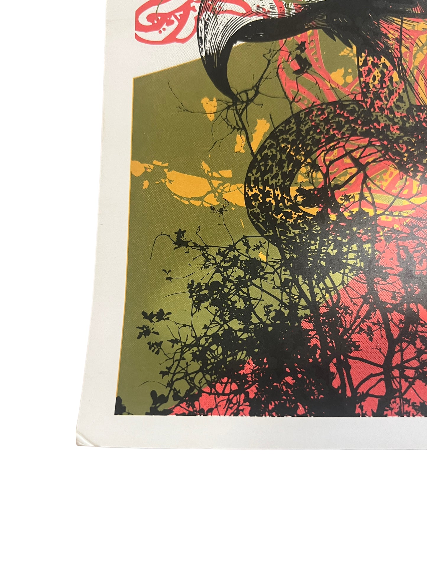 Isis The Band / Oxbow / Boris European Tour Poster 2007 19 x 25 inches Seldon Hunt