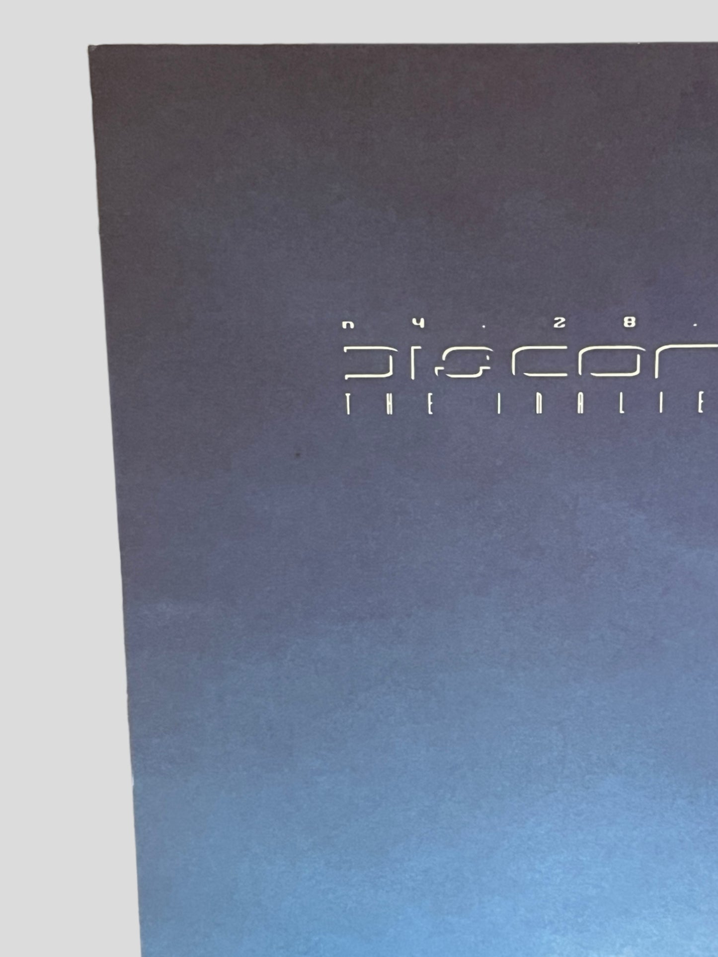 Discordance Axis - The Inalienable Dreamless Promo Poster Vintage 2000 12 x 24 inches