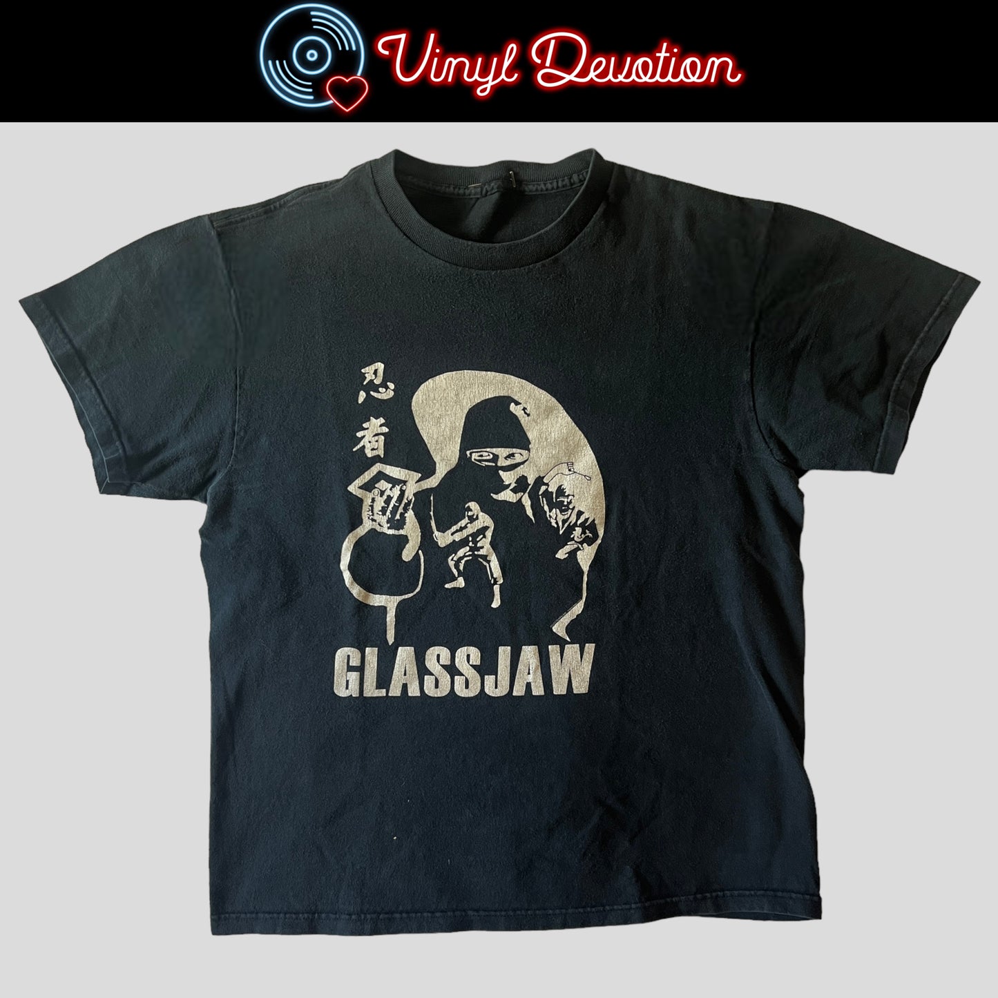 Glassjaw Band Ninja Vintage T-Shirt Size M