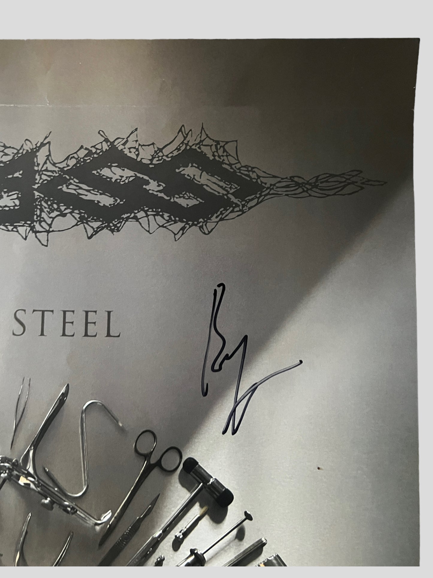 Carcass Surgical Steel Poster 18 x 24 inches SIGNED