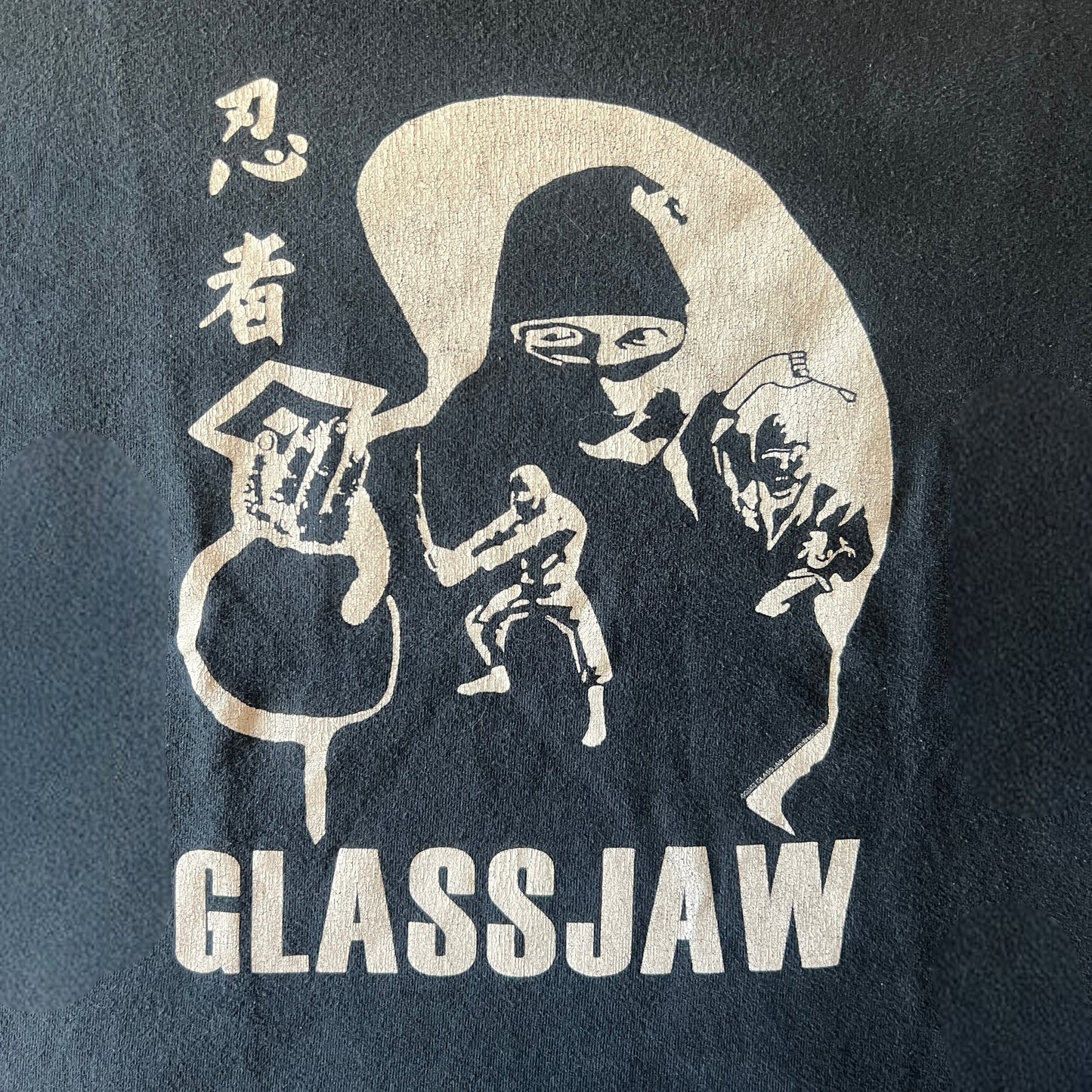 Glassjaw Band Ninja Vintage T-Shirt Size M