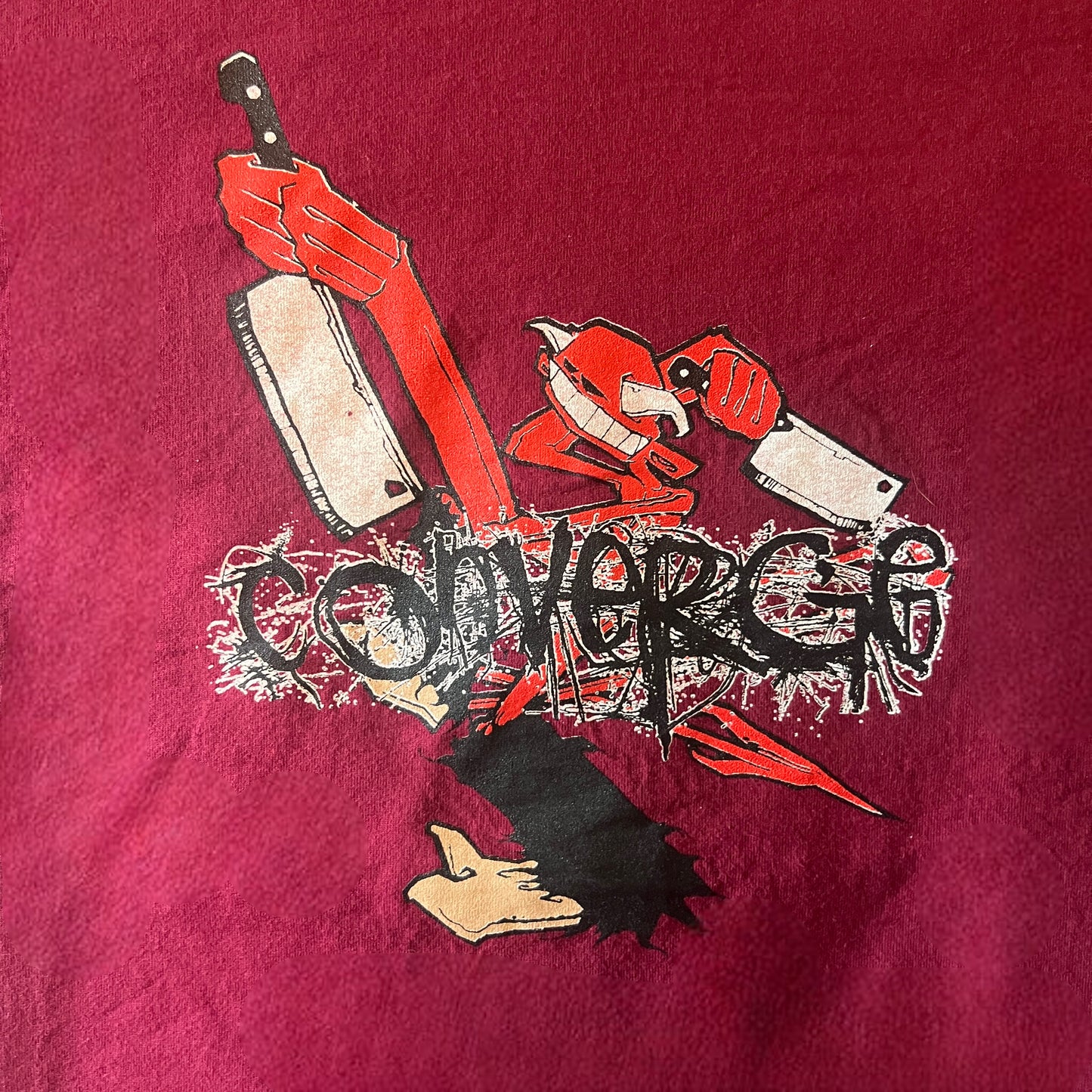 Converge Band Brutal Truth 1997 Vintage T-Shirt Size XL