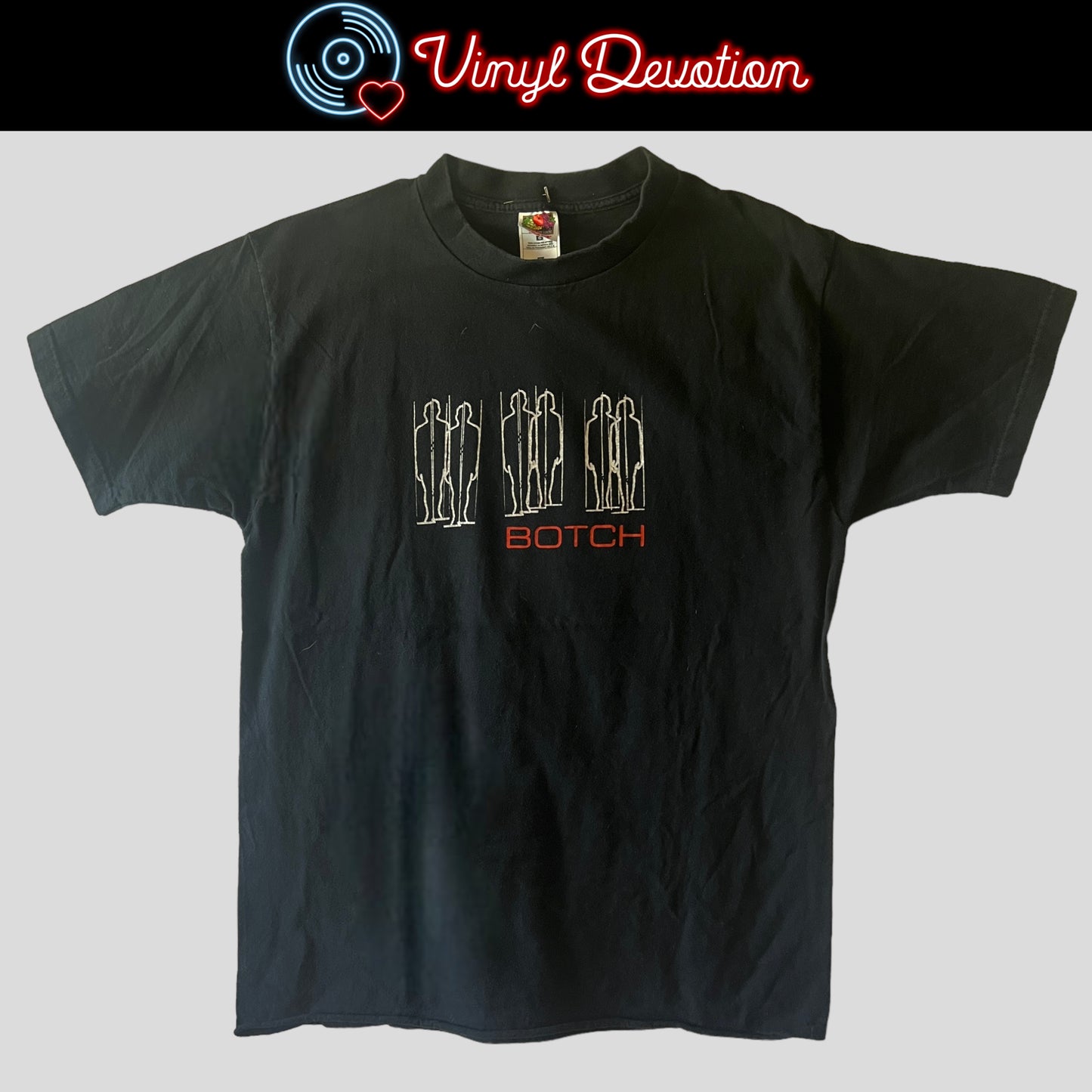 Botch Band American Nervoso Topographic Profiles 1998 Vintage T-Shirt Size L