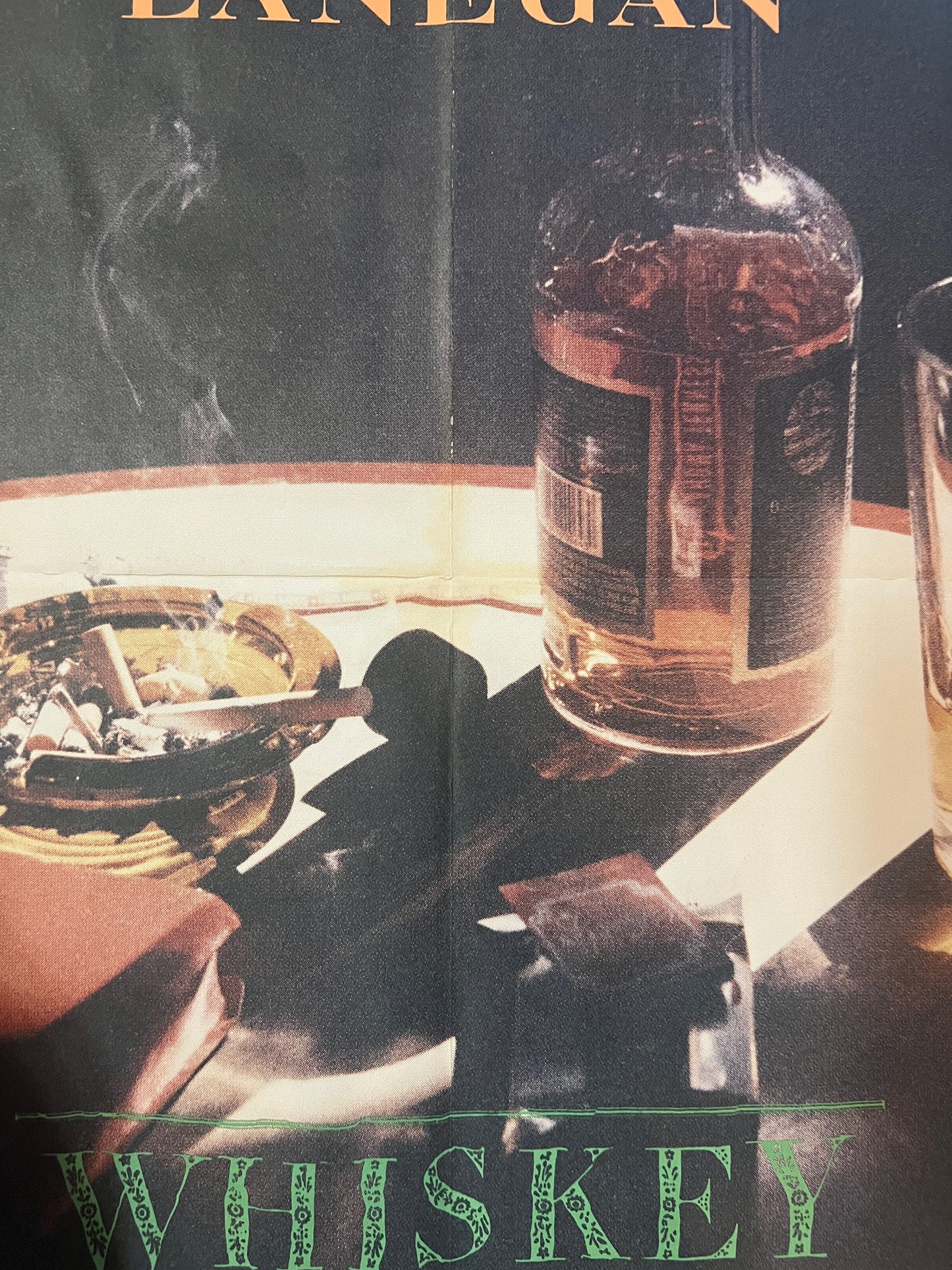 Mark Lanegan - Whiskey for the Holy Ghost Vintage 1994 Promo Poster 18 x 24 inches