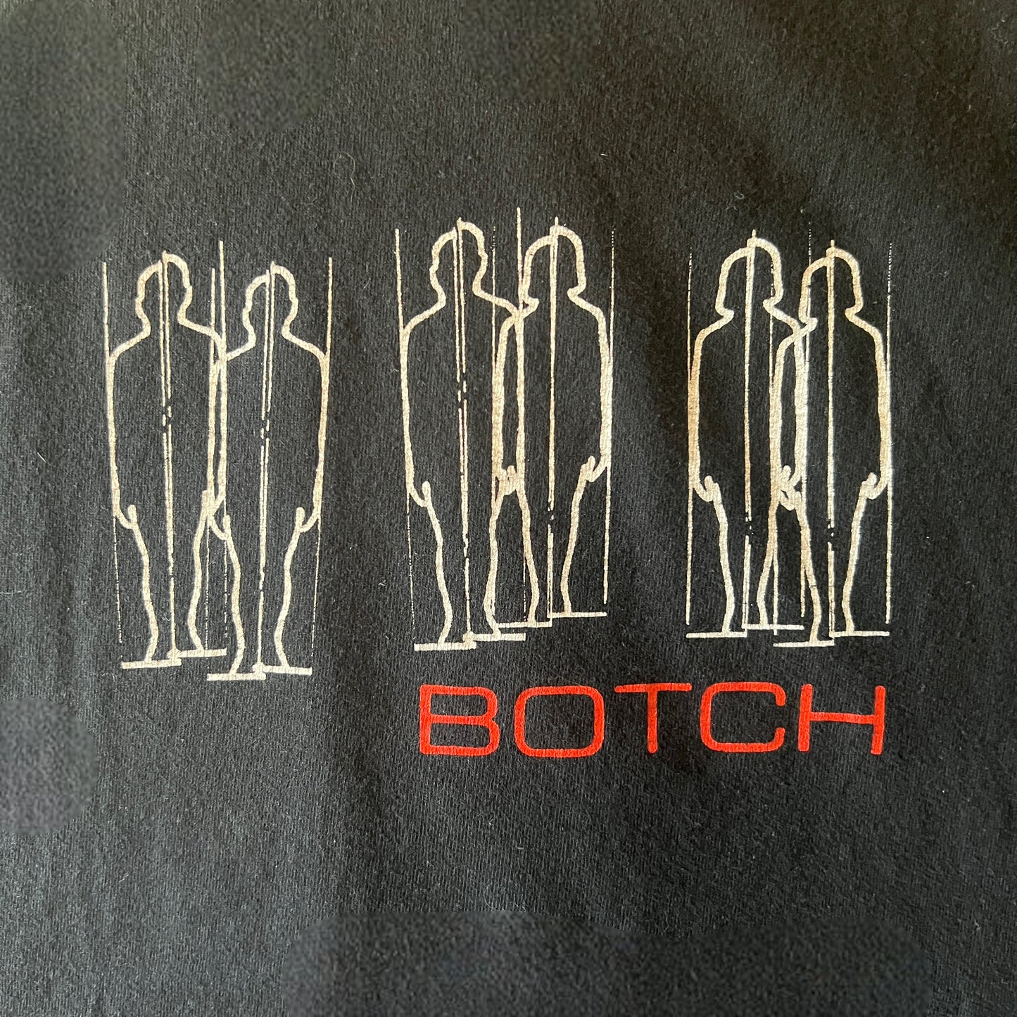 Botch Band American Nervoso Topographic Profiles 1998 Vintage T-Shirt Size L