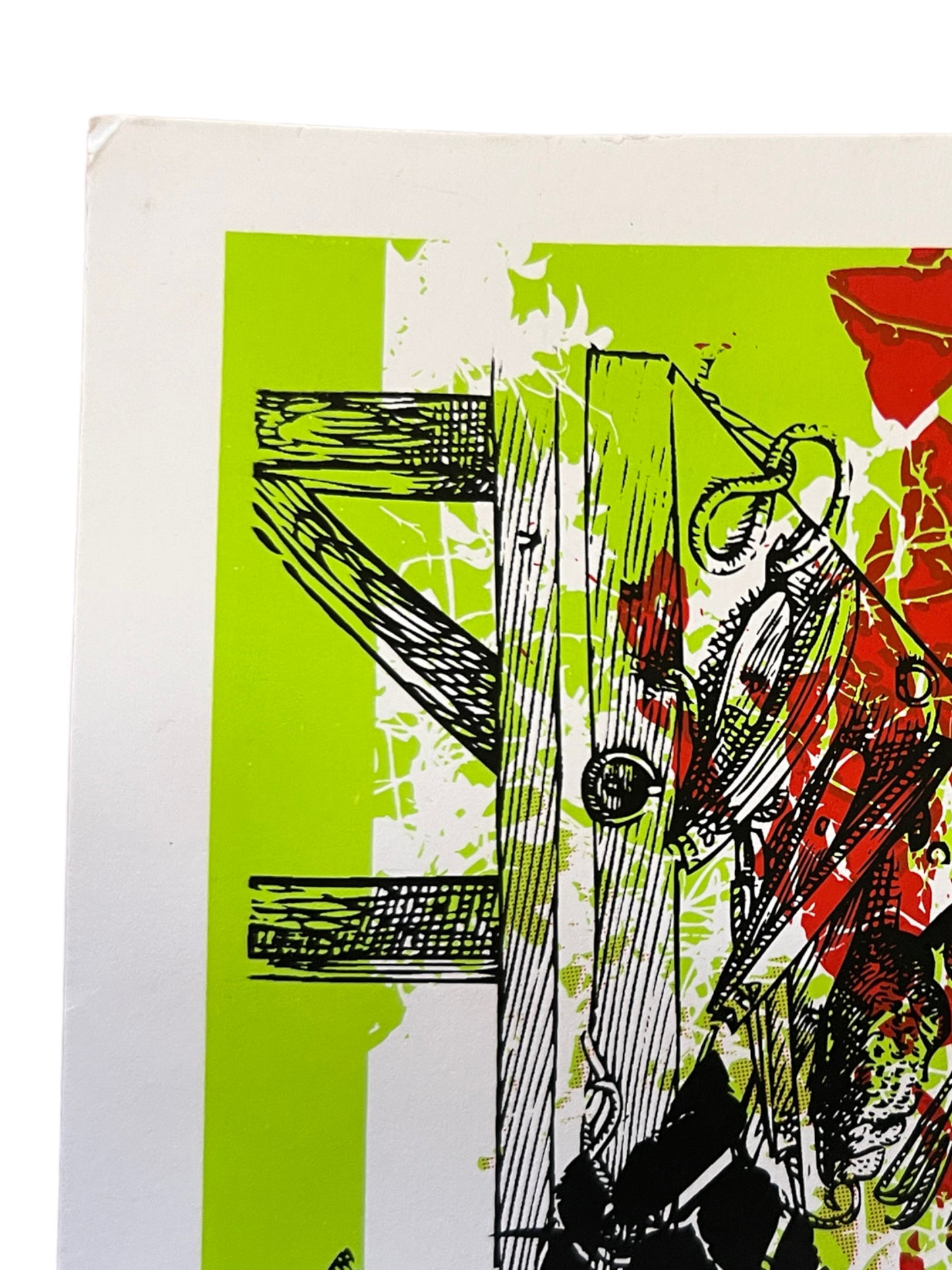 Isis The Band / Jesu / Torche / Zozobra USA 2007 Silkscreen Tour Poster Seldon 19 x 25 inches
