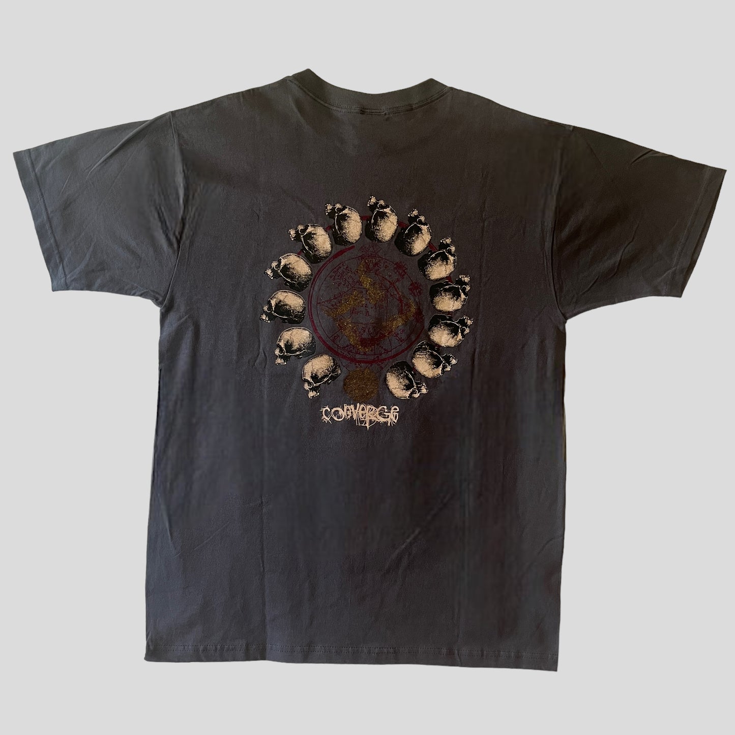 Converge Band They Stretch for Miles - Poacher Diaries 1999 Vintage T-Shirt Size L