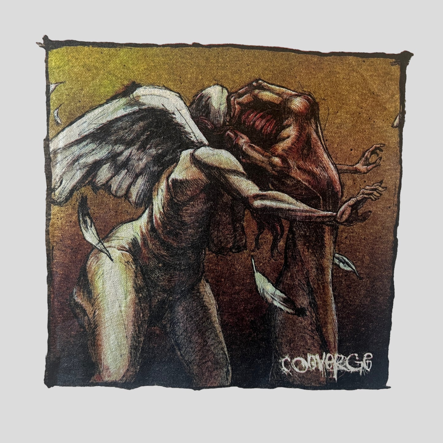 Converge Band Y2K / Poacher Diaries Vintage White Long Sleeve T-Shirt Size XL