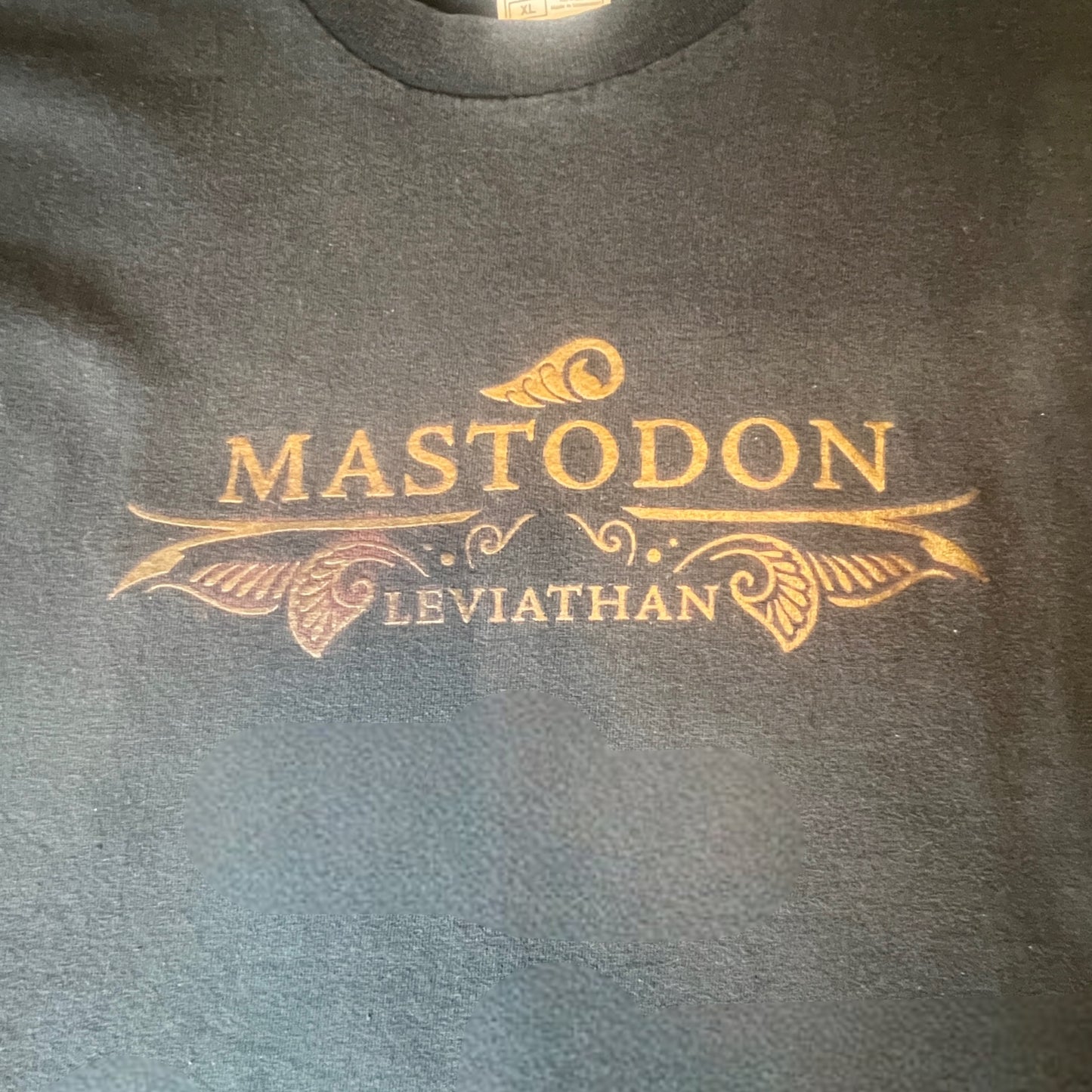 Mastodon - Leviathan Sleeveless Band Shirt Size Extra Large