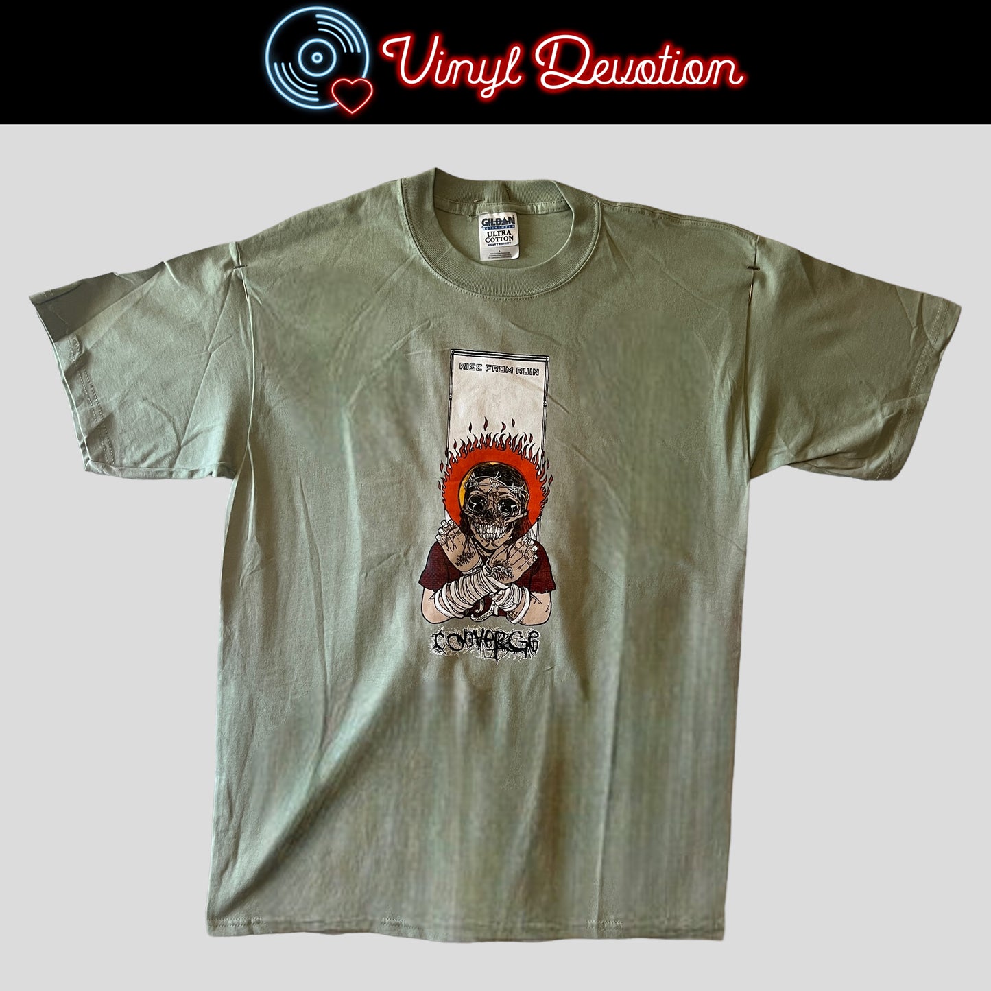 Converge Band Rise From Ruins Poacher Diaries 1999 Vintage T-Shirt Size L