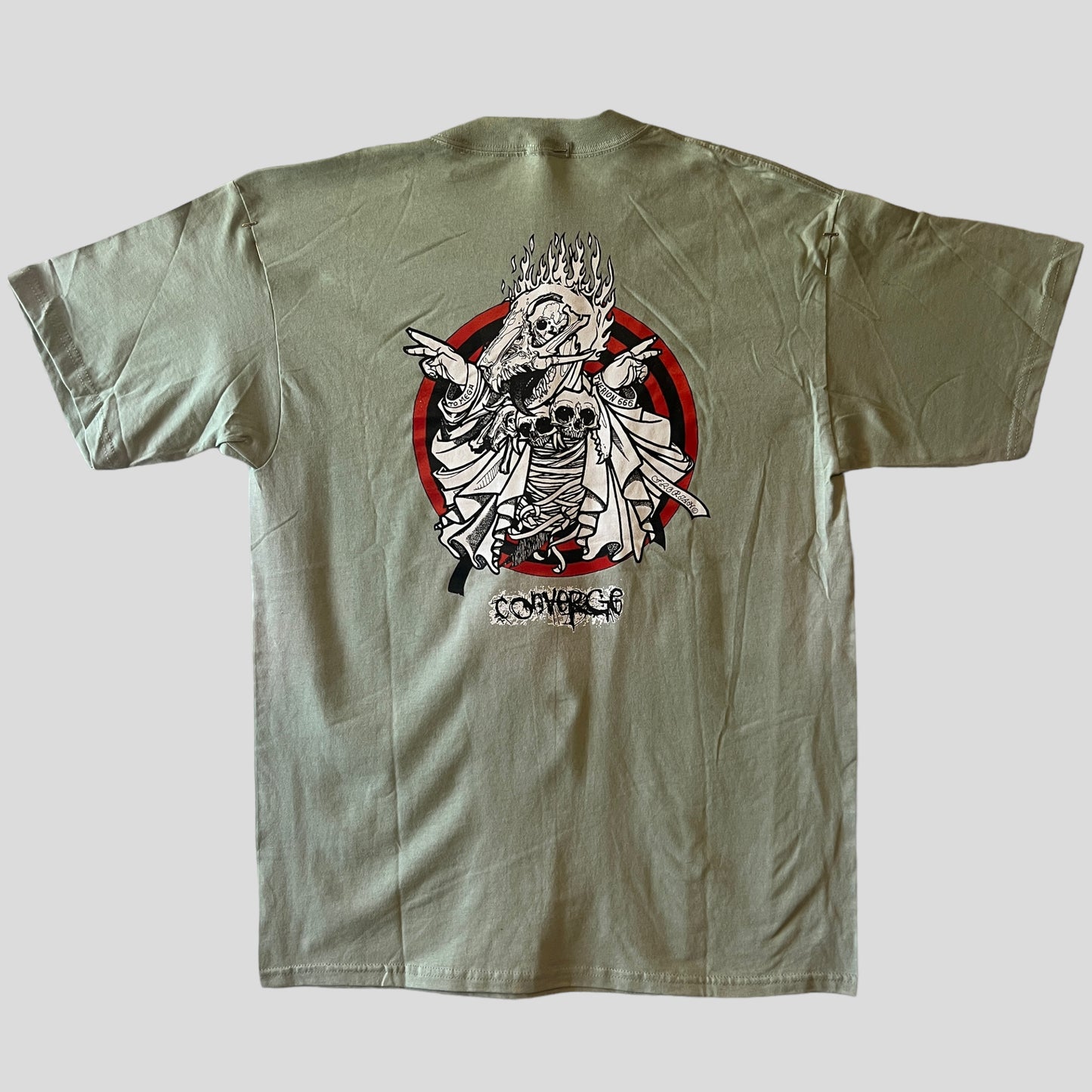 Converge Band Rise From Ruins Poacher Diaries 1999 Vintage T-Shirt Size L
